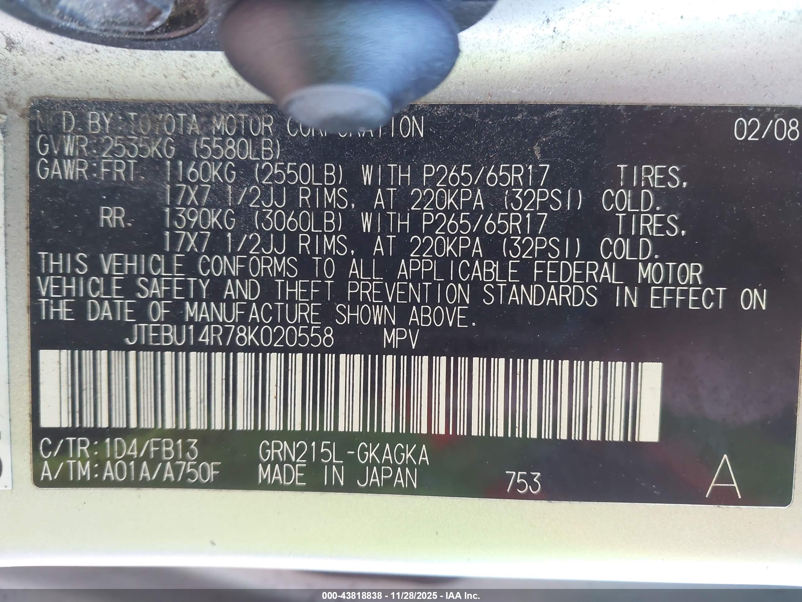 TOYOTA 4RUNNER image 9