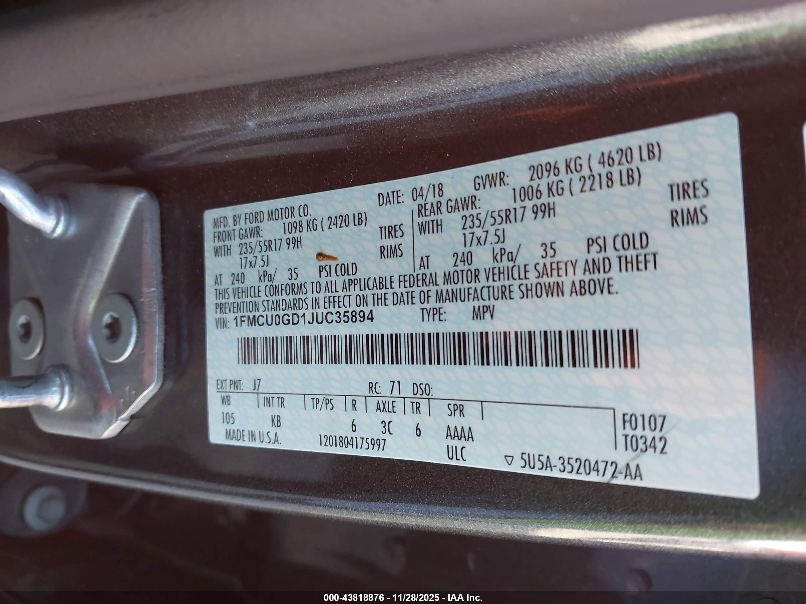 FORD ESCAPE image 9