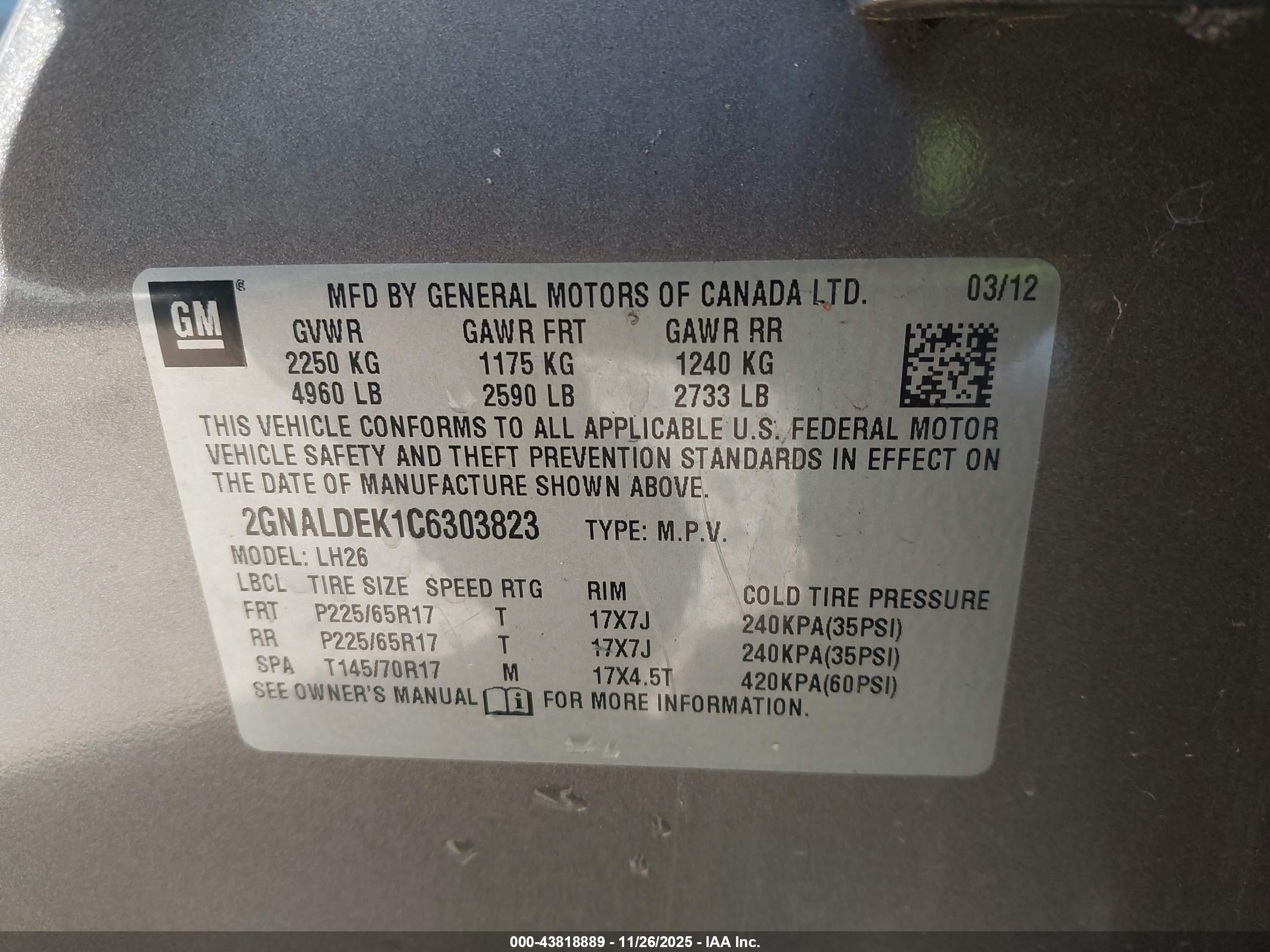 CHEVROLET EQUINOX image 9