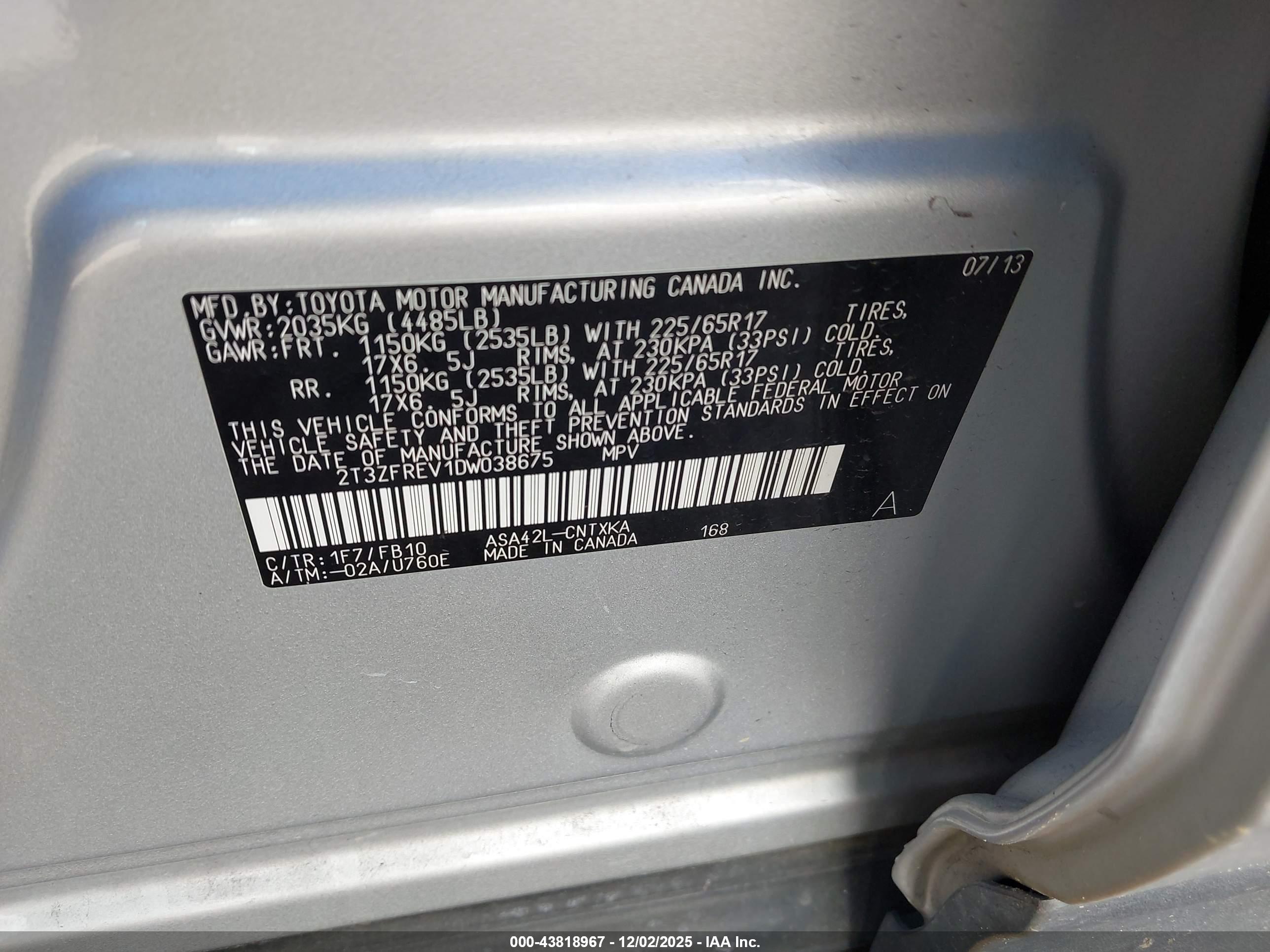 TOYOTA RAV4 image 9