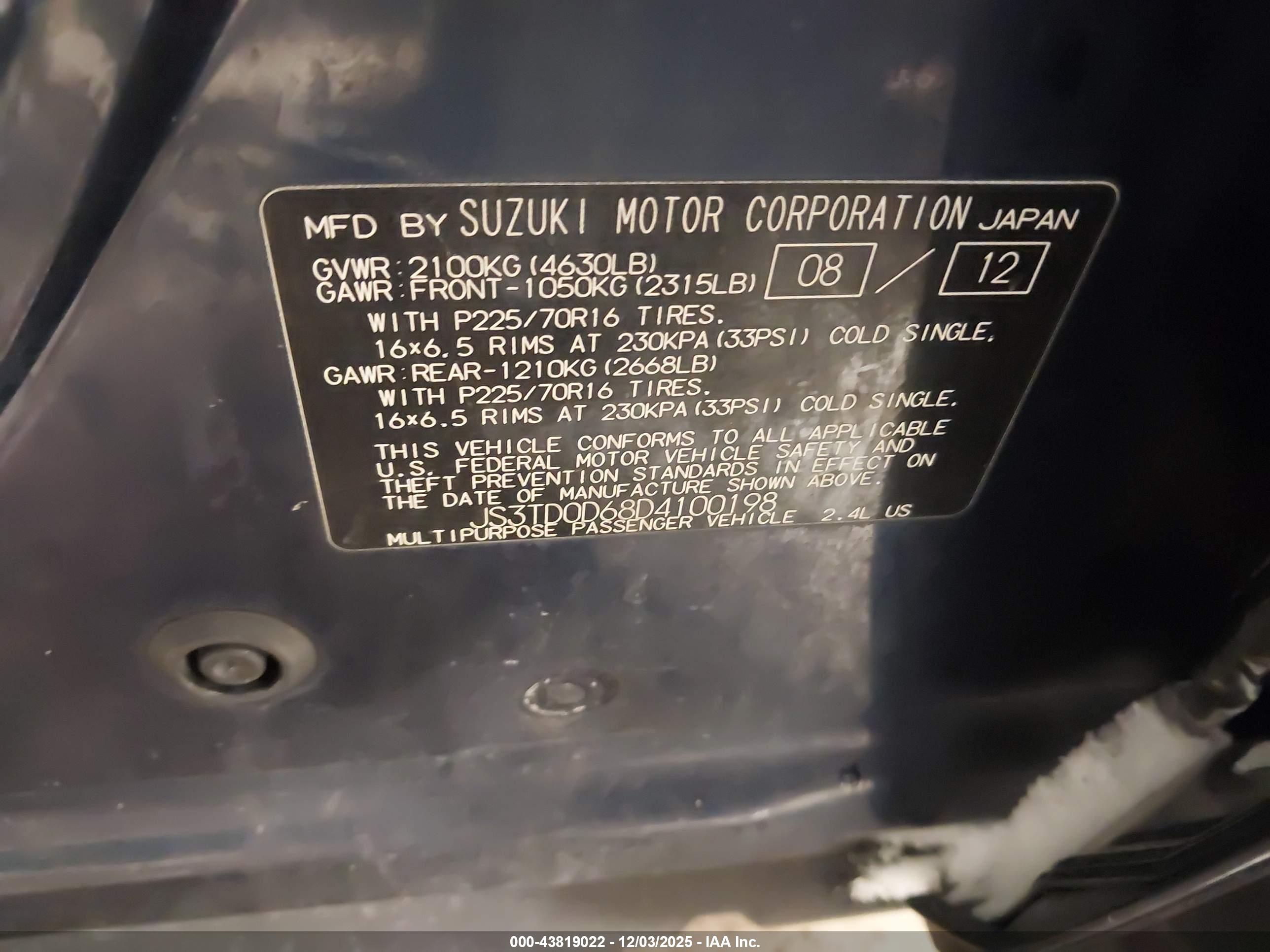 SUZUKI GRAND image 9