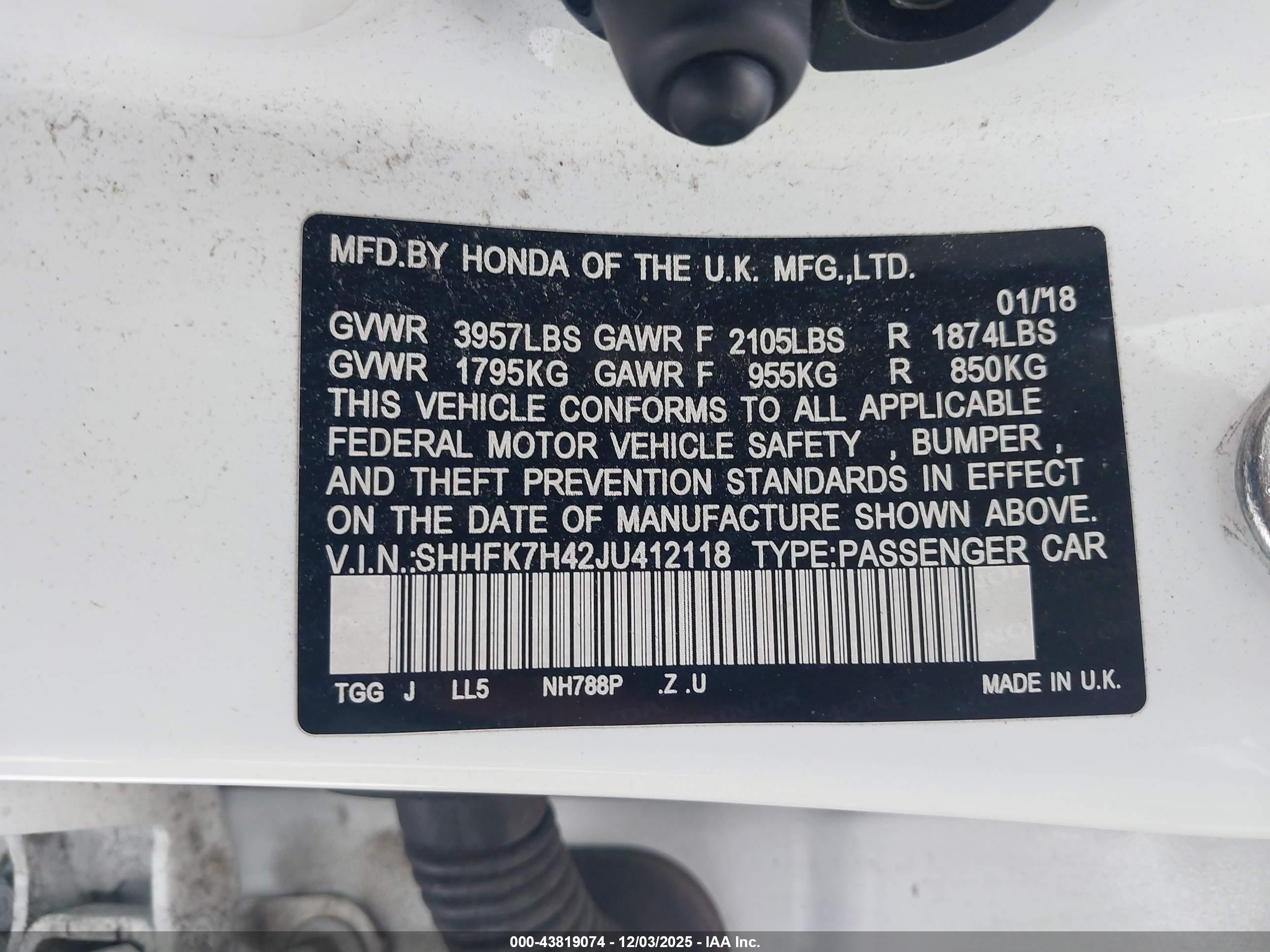 HONDA CIVIC image 9