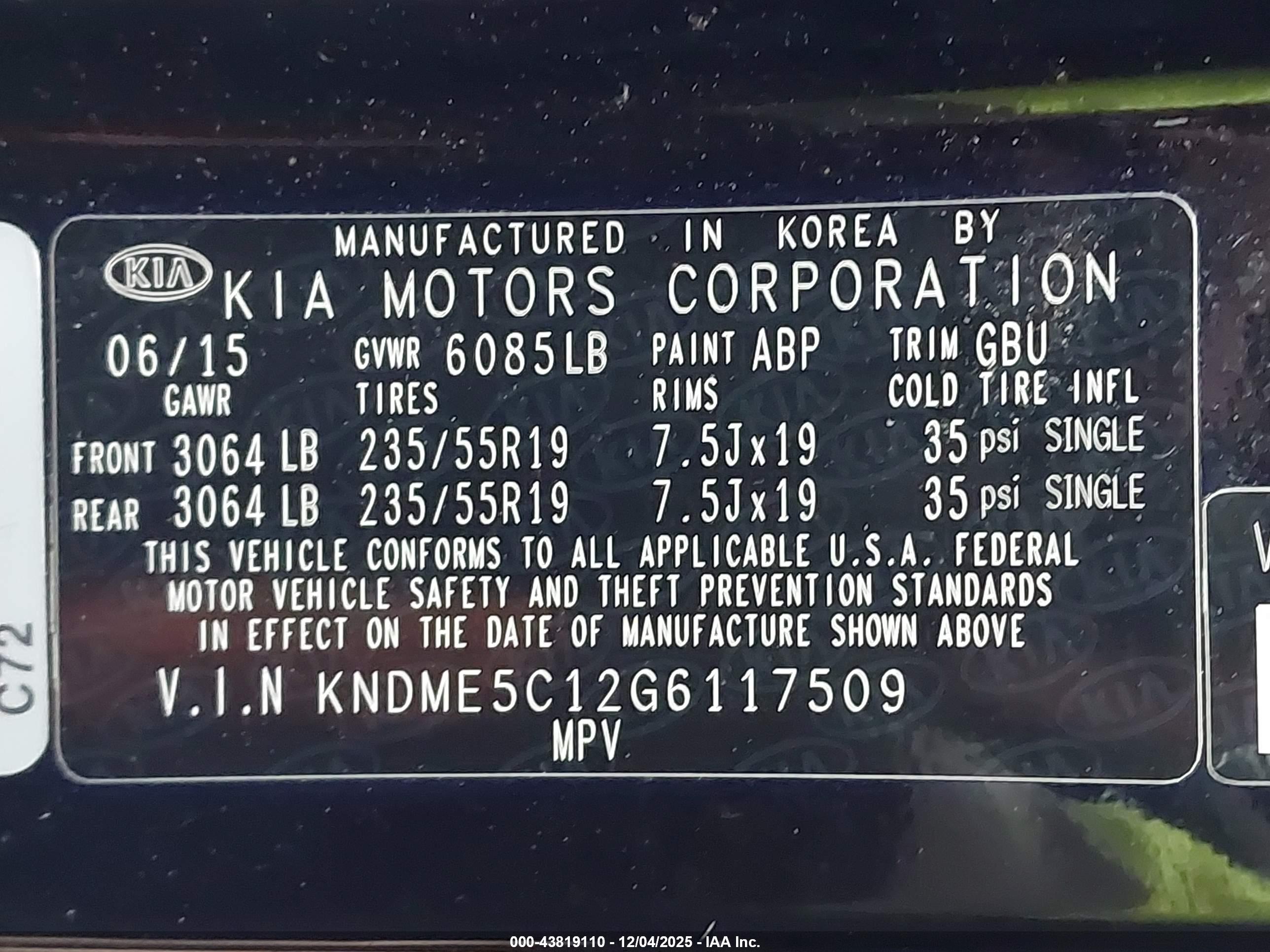 KIA SEDONA image 9
