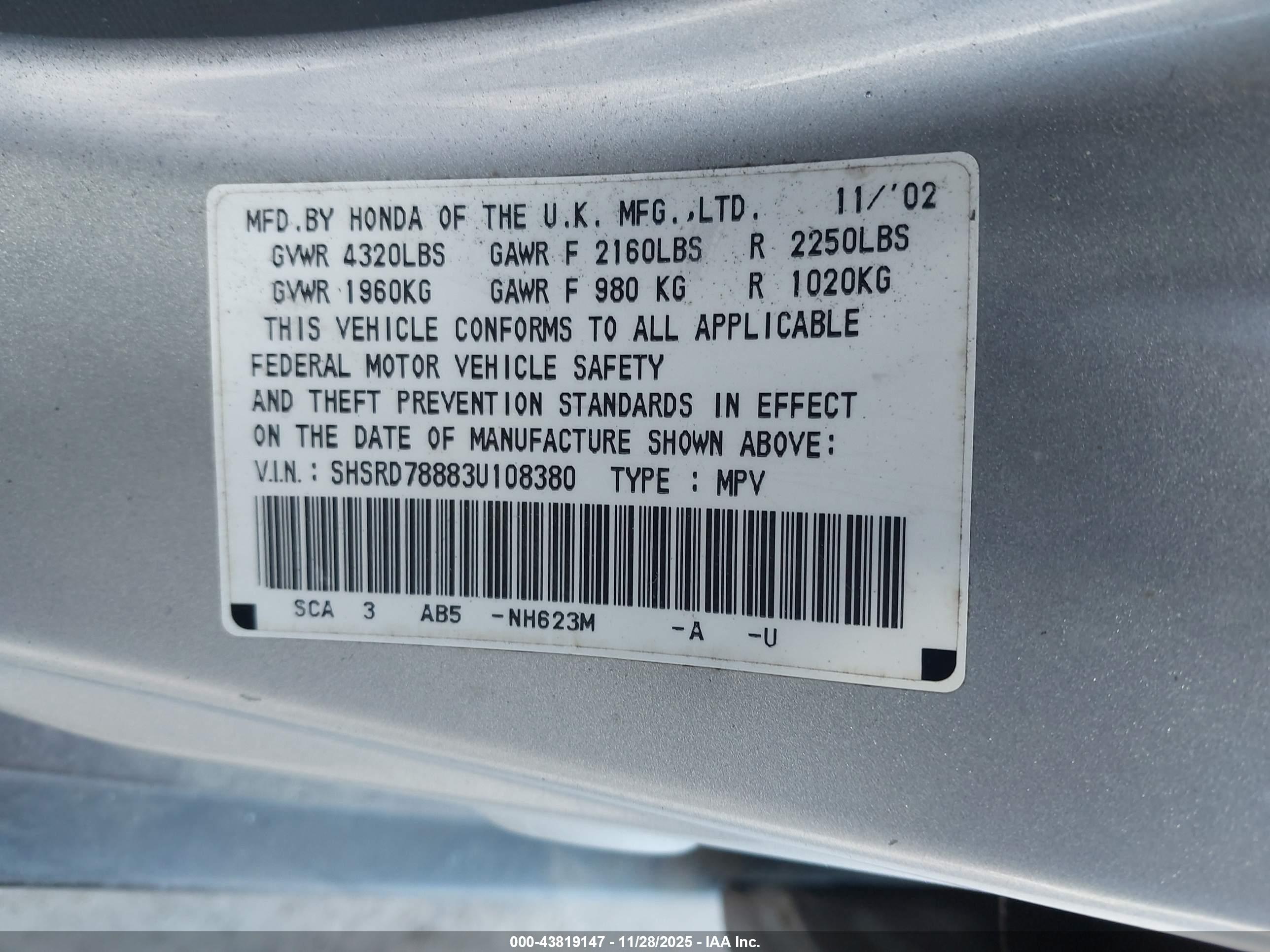 HONDA CR-V image 9