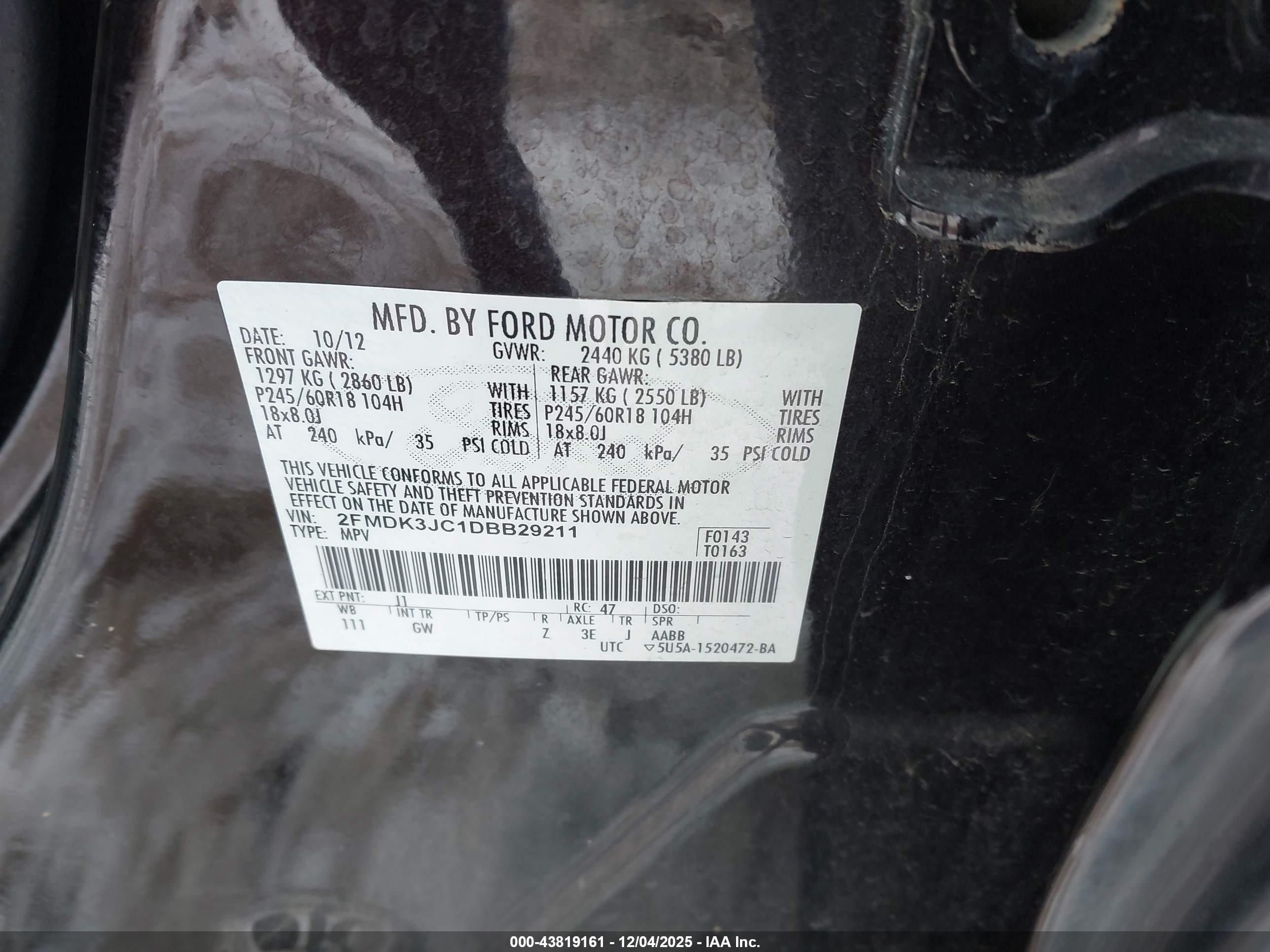 FORD EDGE image 9