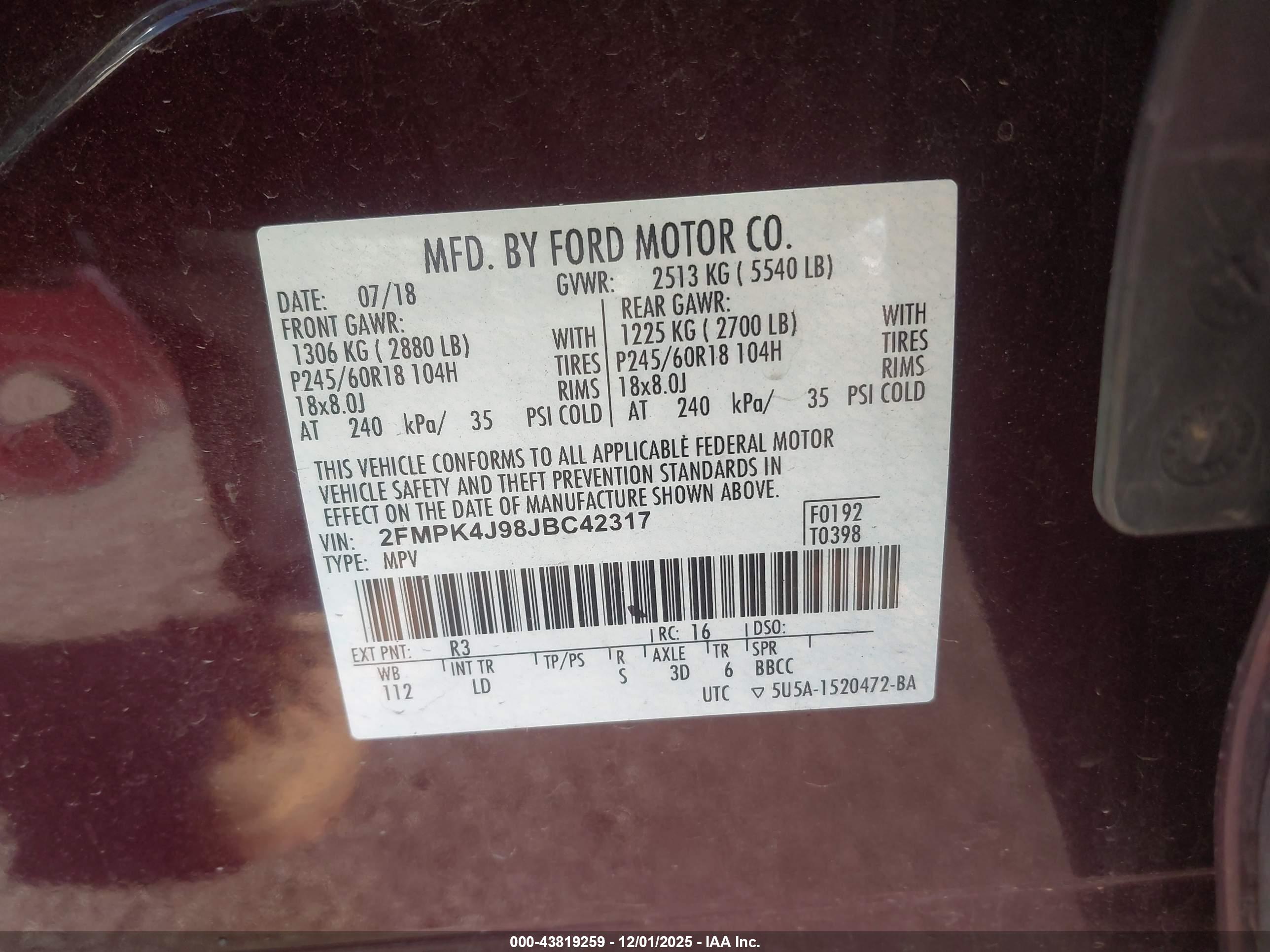 FORD EDGE image 9