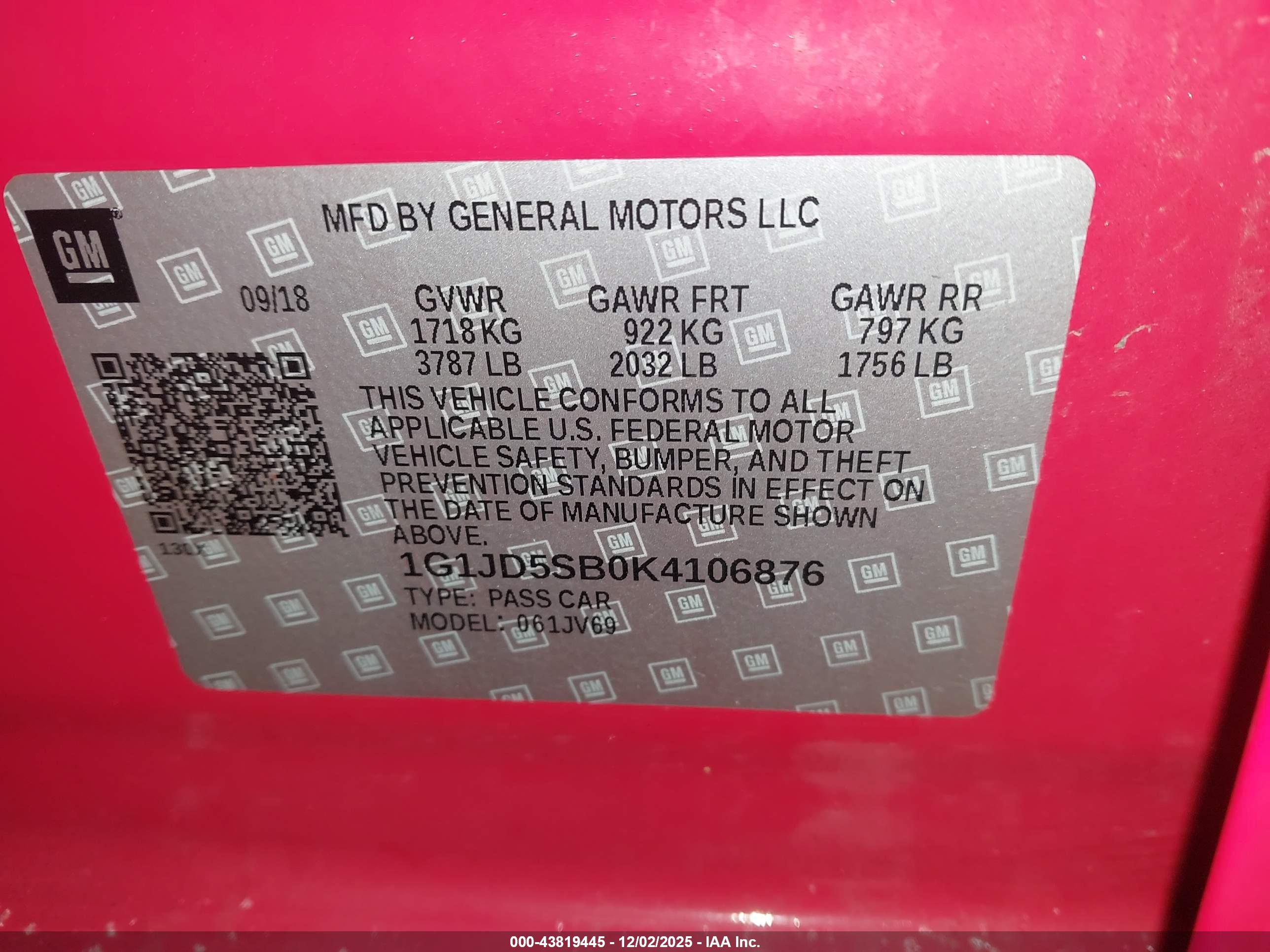 CHEVROLET SONIC image 9