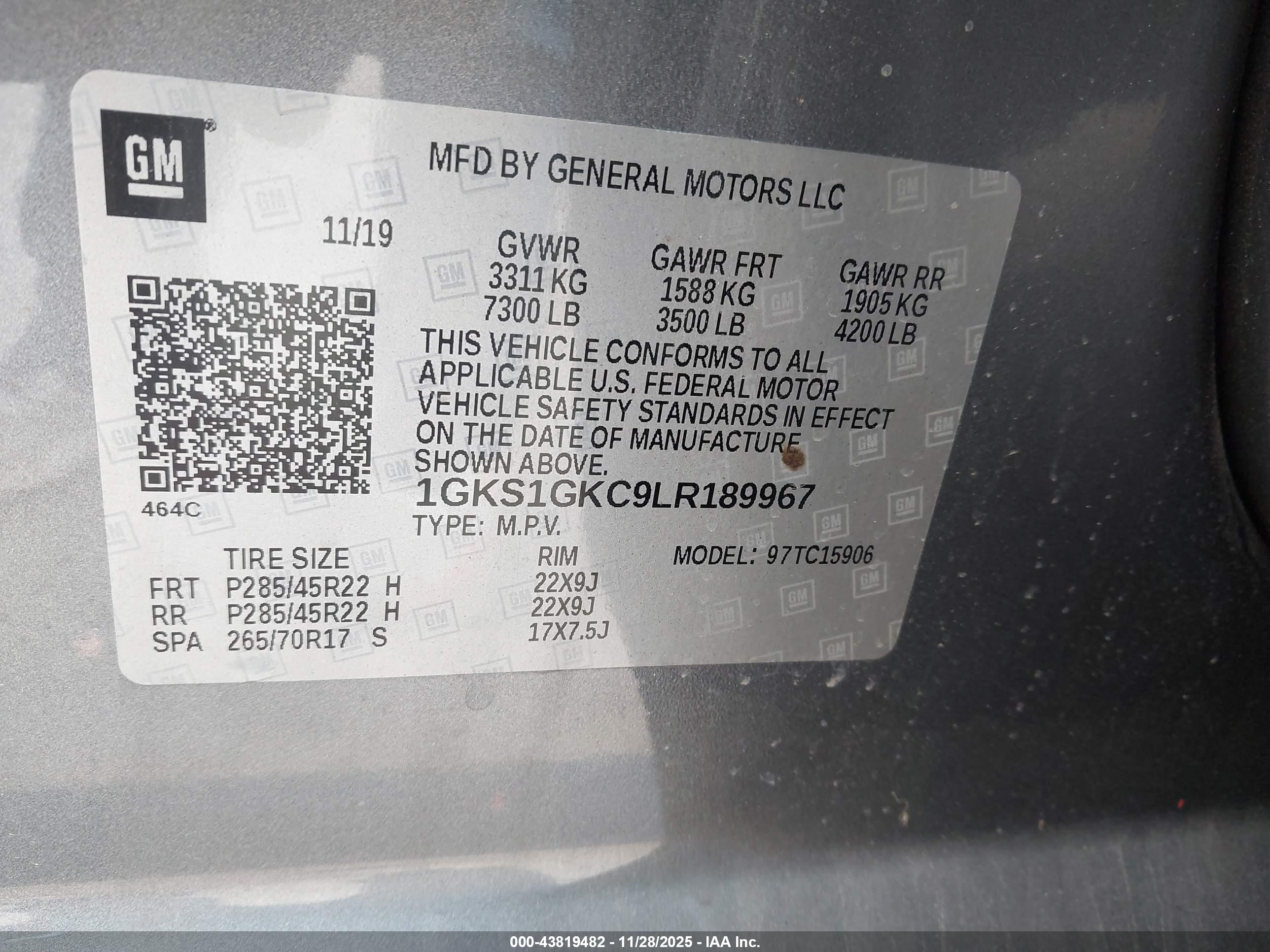 GMC YUKON image 9