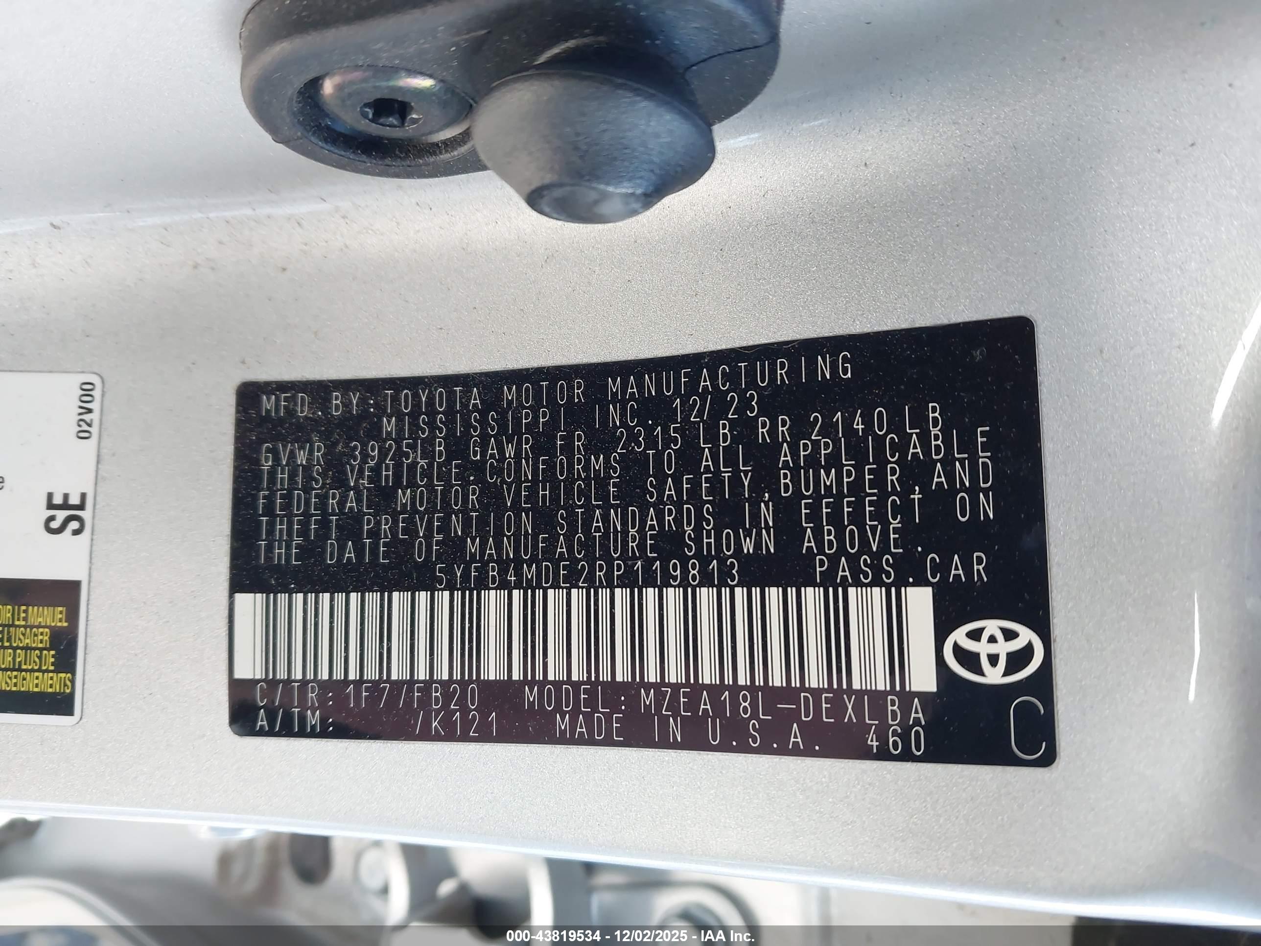 TOYOTA COROLLA image 9