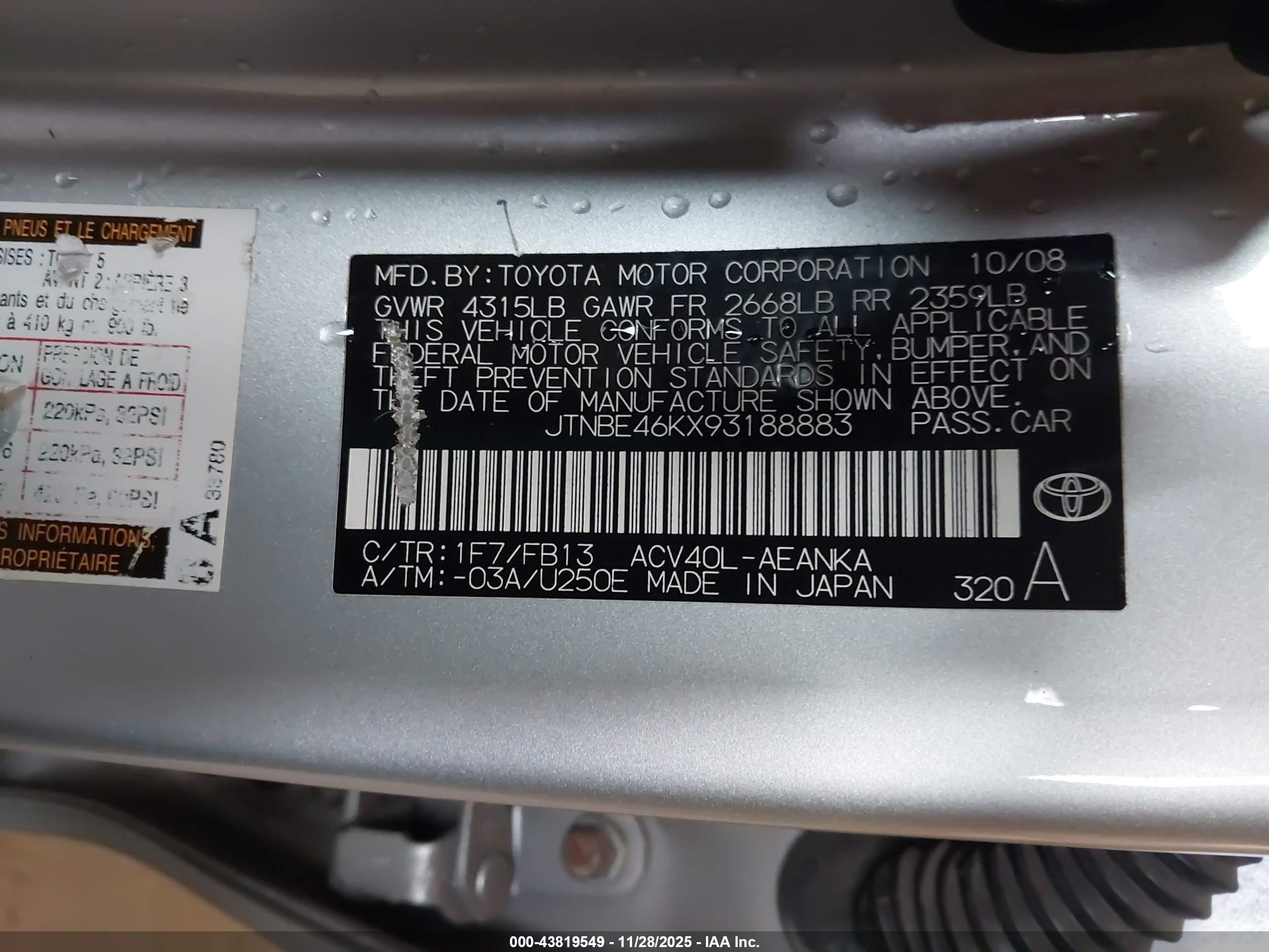 TOYOTA CAMRY image 9