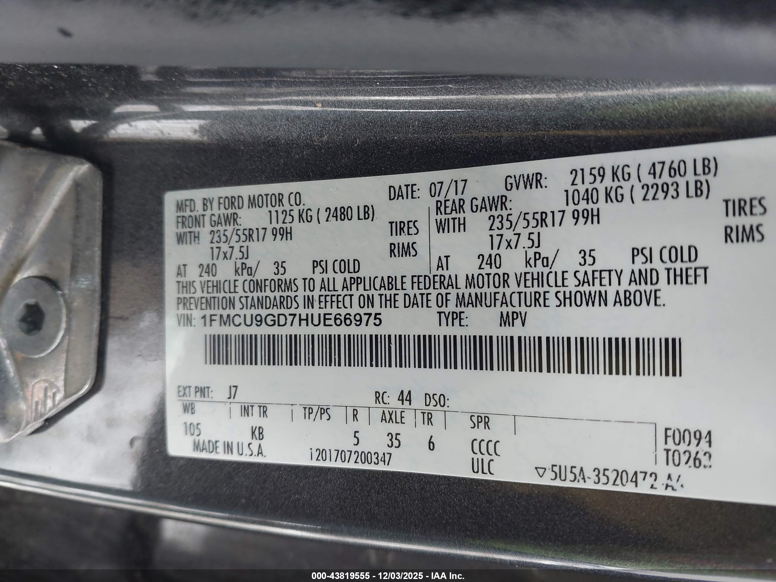 FORD ESCAPE image 9