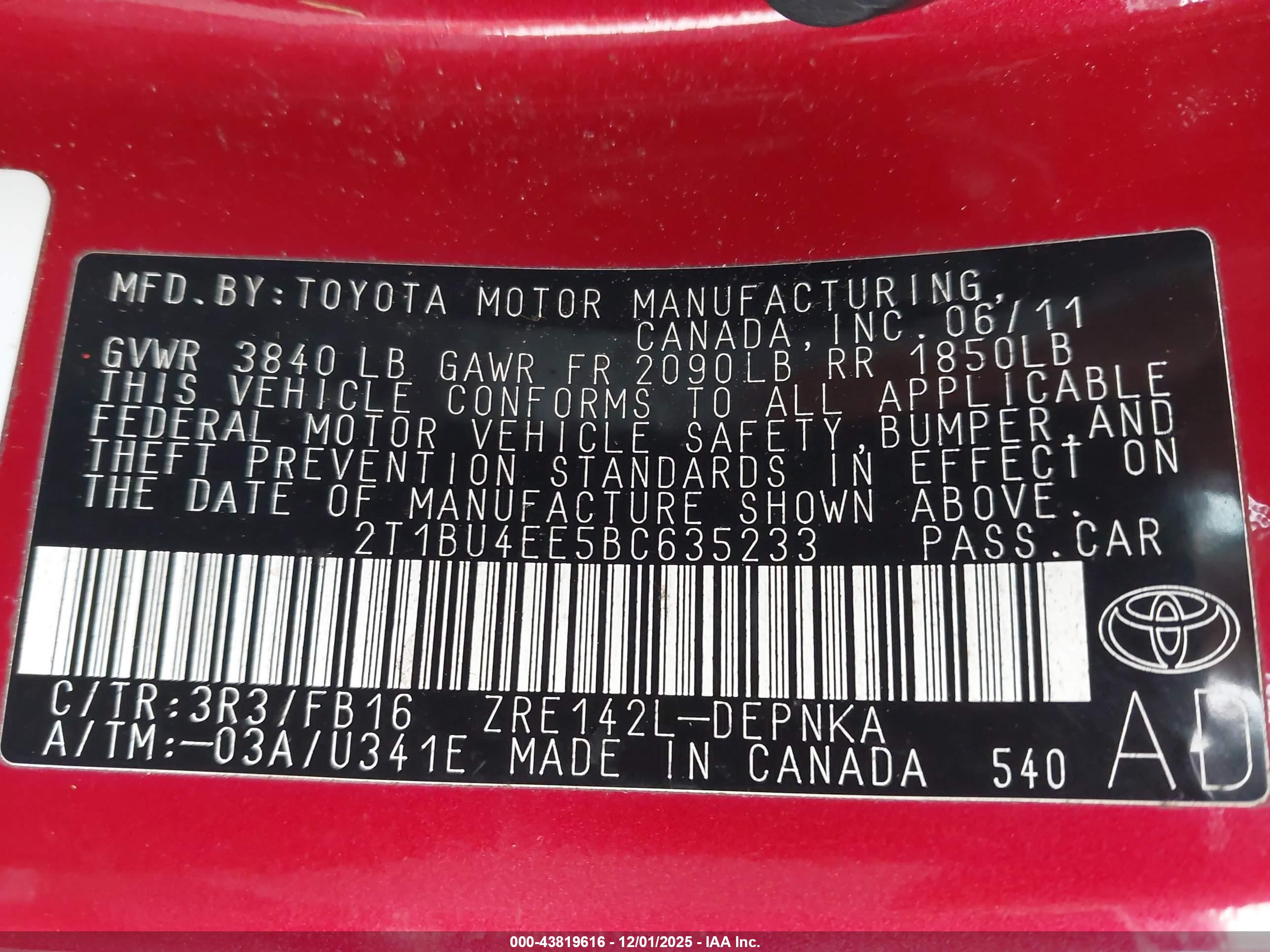 TOYOTA COROLLA image 9