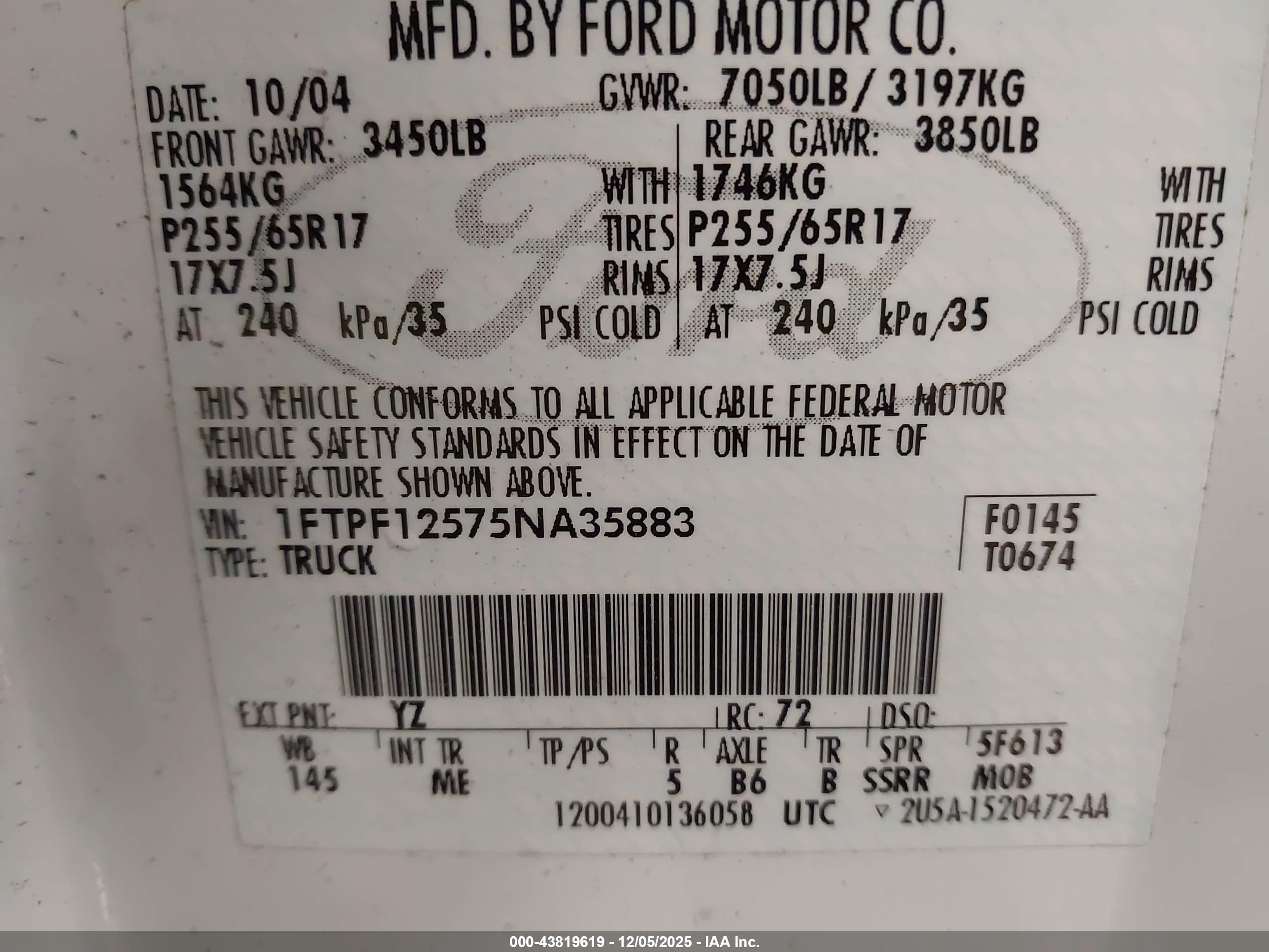 FORD F-150 image 9
