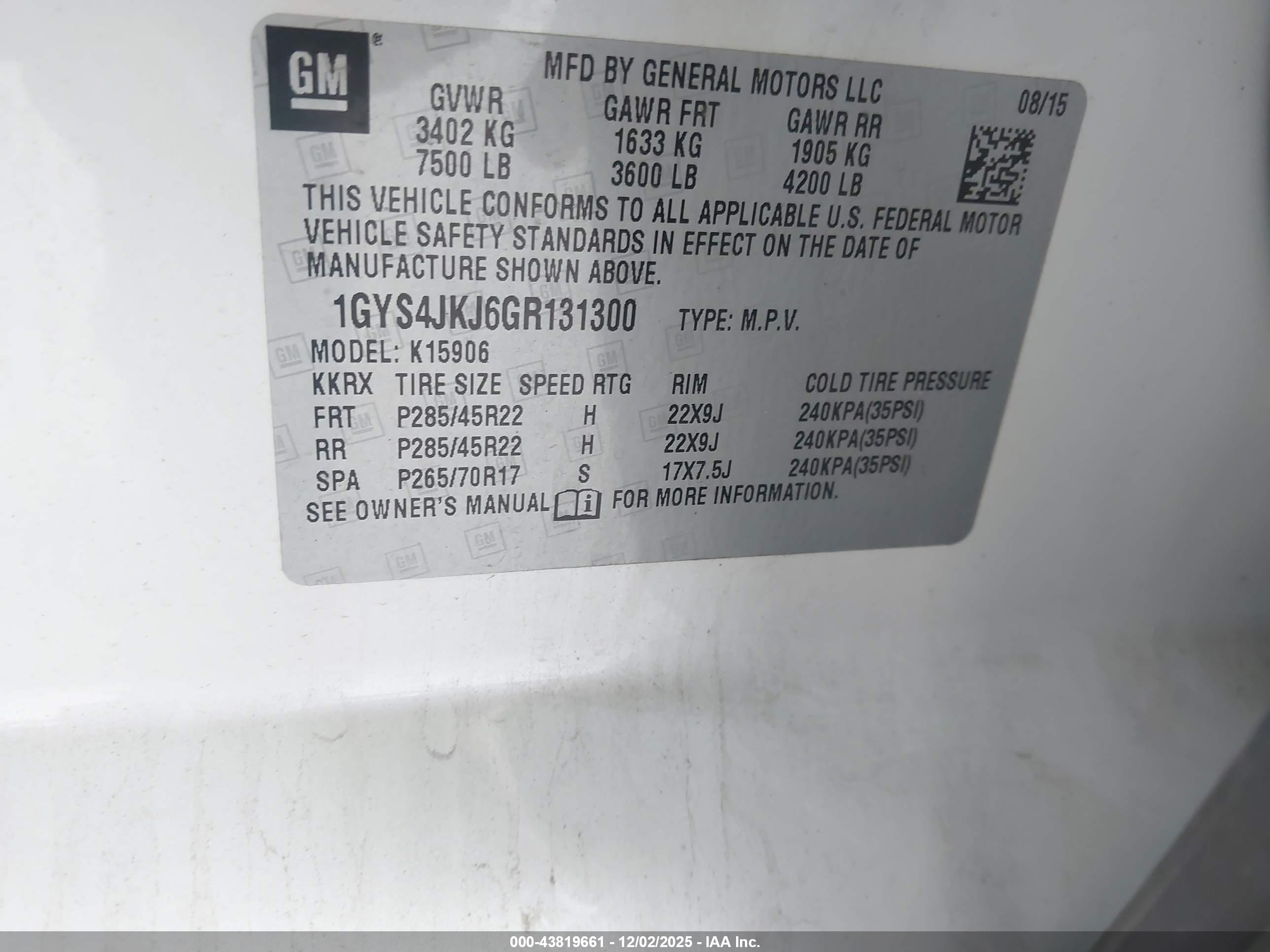 CADILLAC ESCALADE image 9