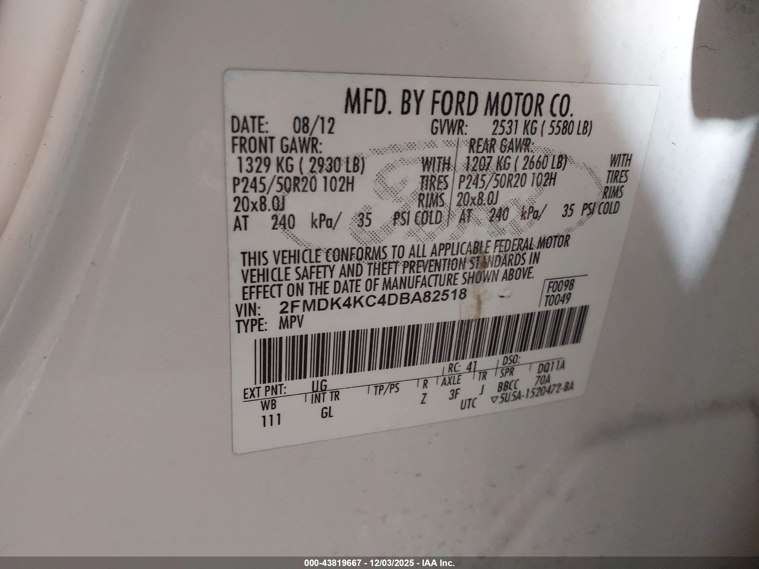 FORD EDGE image 9