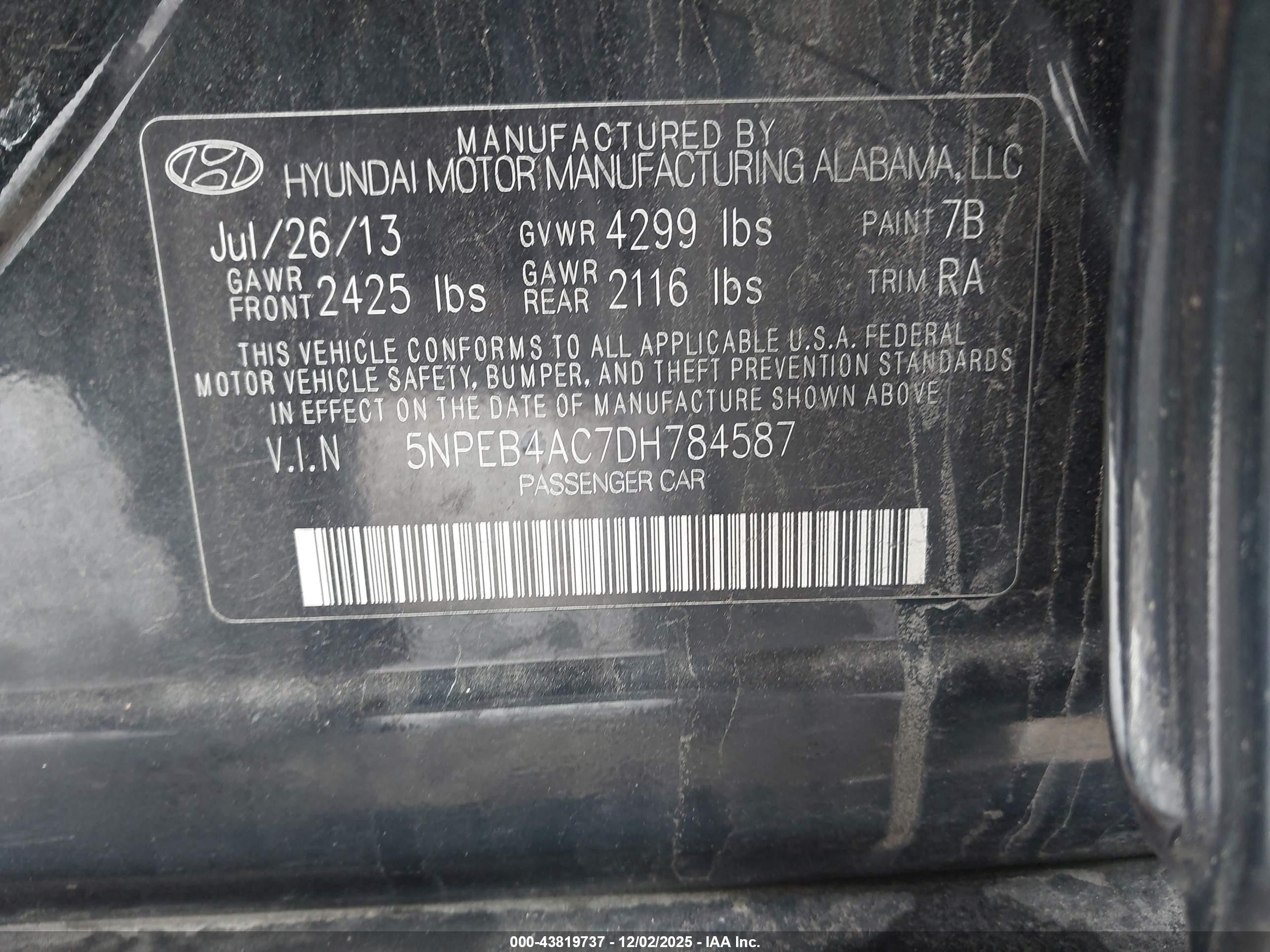 HYUNDAI SONATA image 9