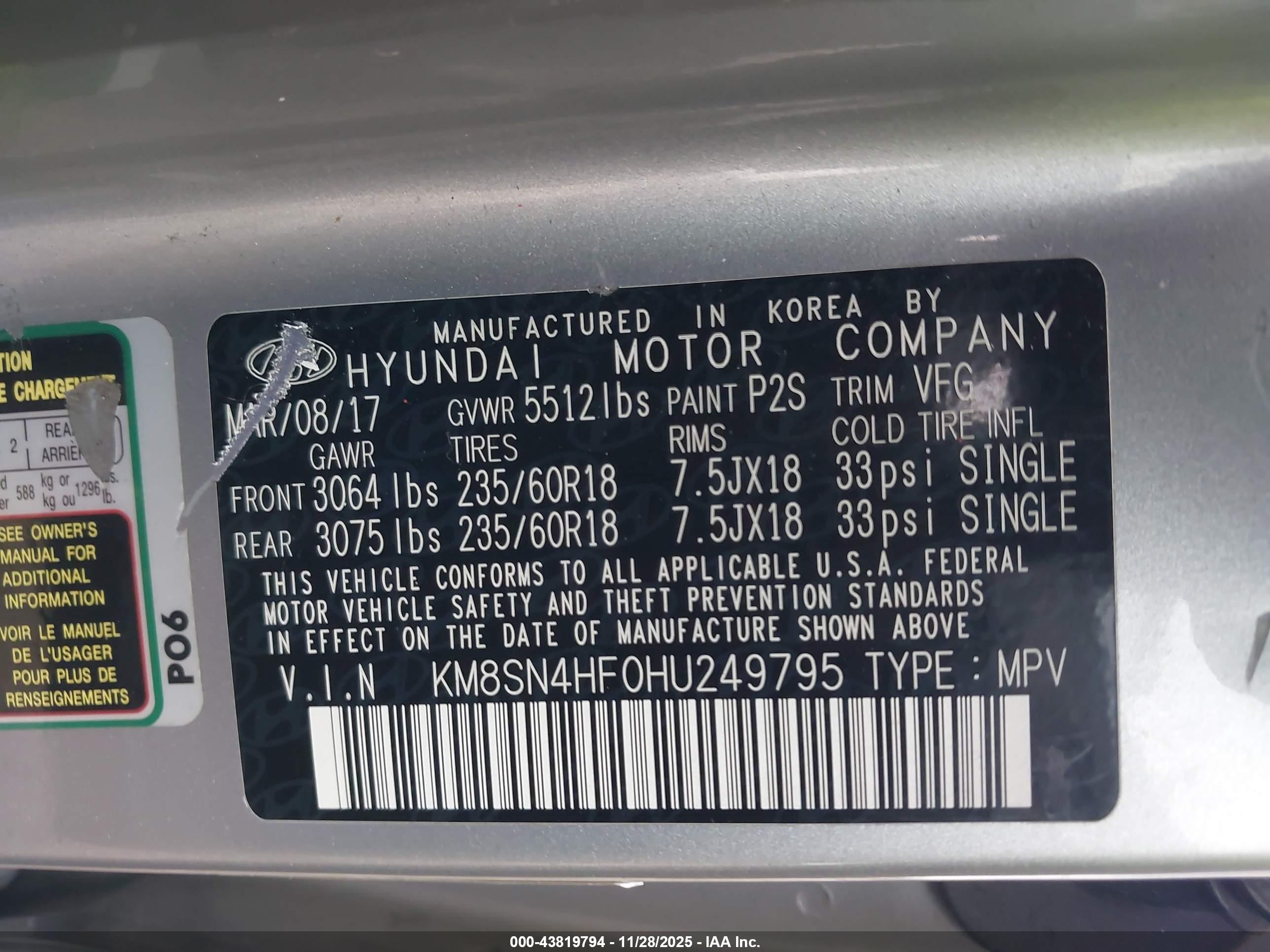 HYUNDAI SANTA image 9