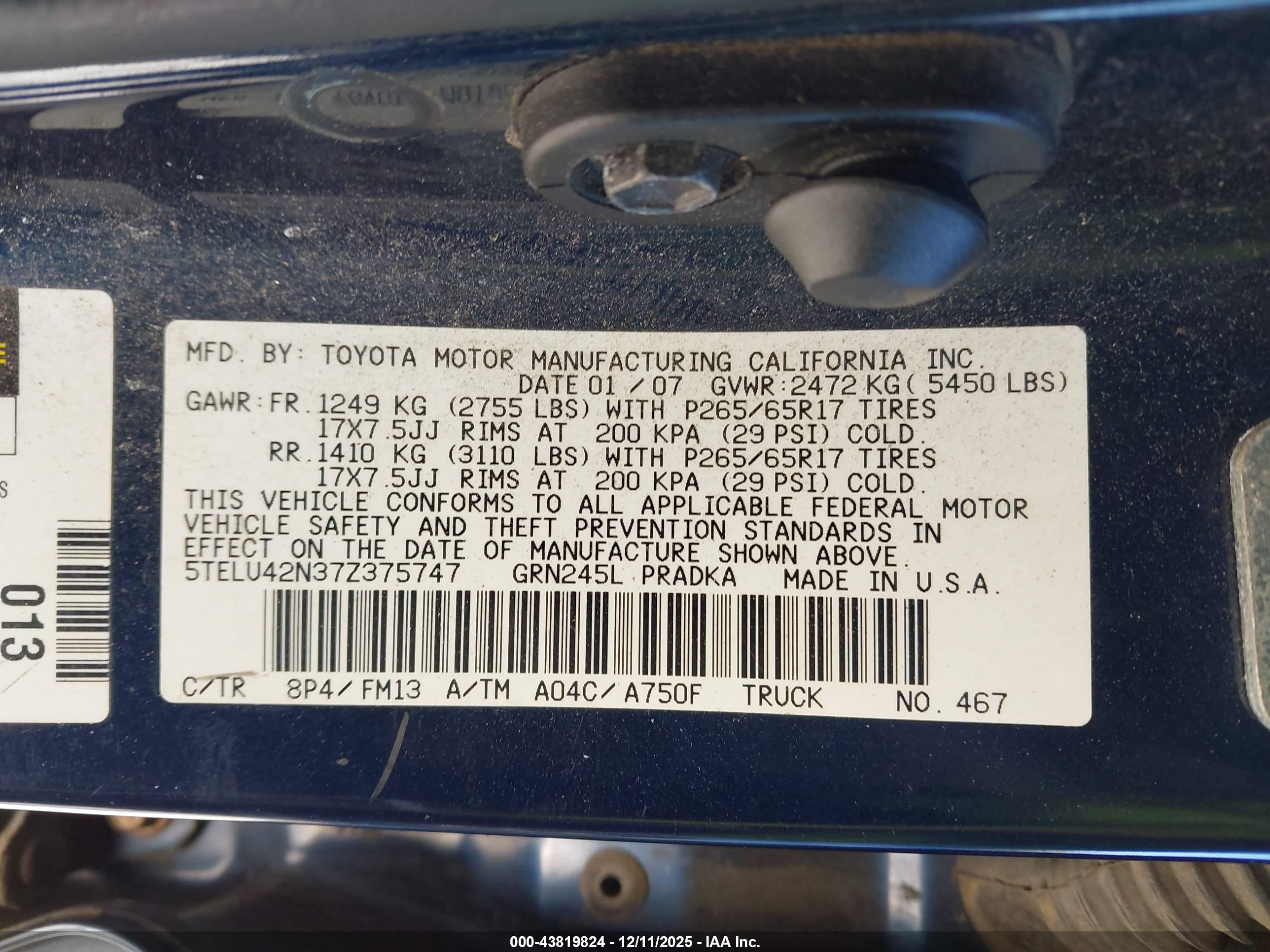 TOYOTA TACOMA image 9