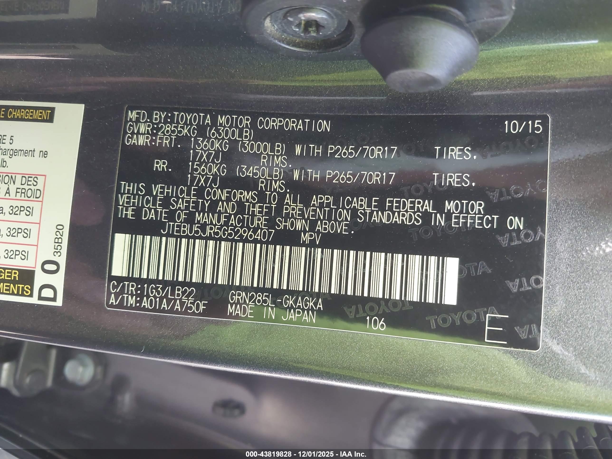 TOYOTA 4RUNNER image 9