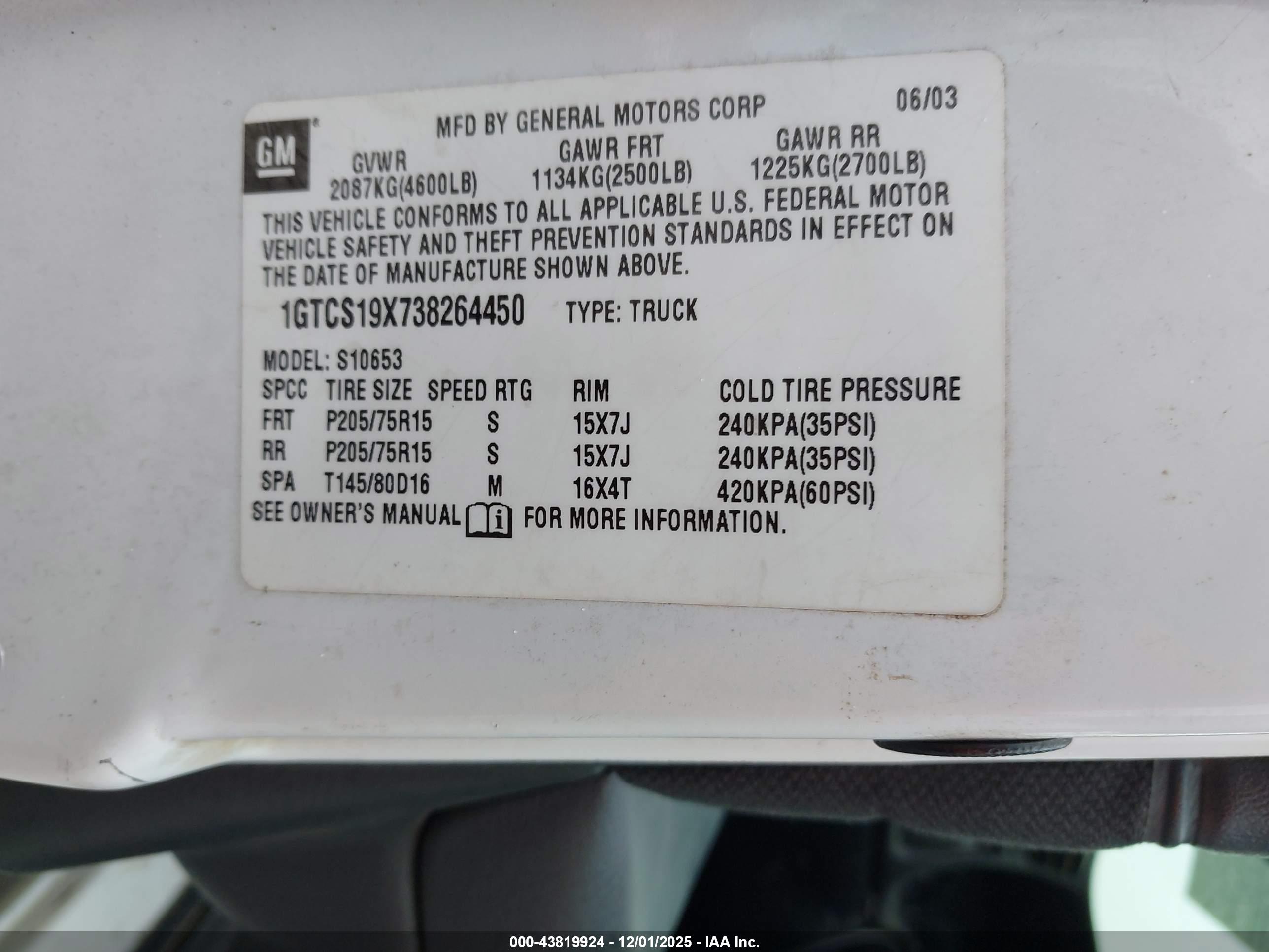 GMC SONOMA image 9