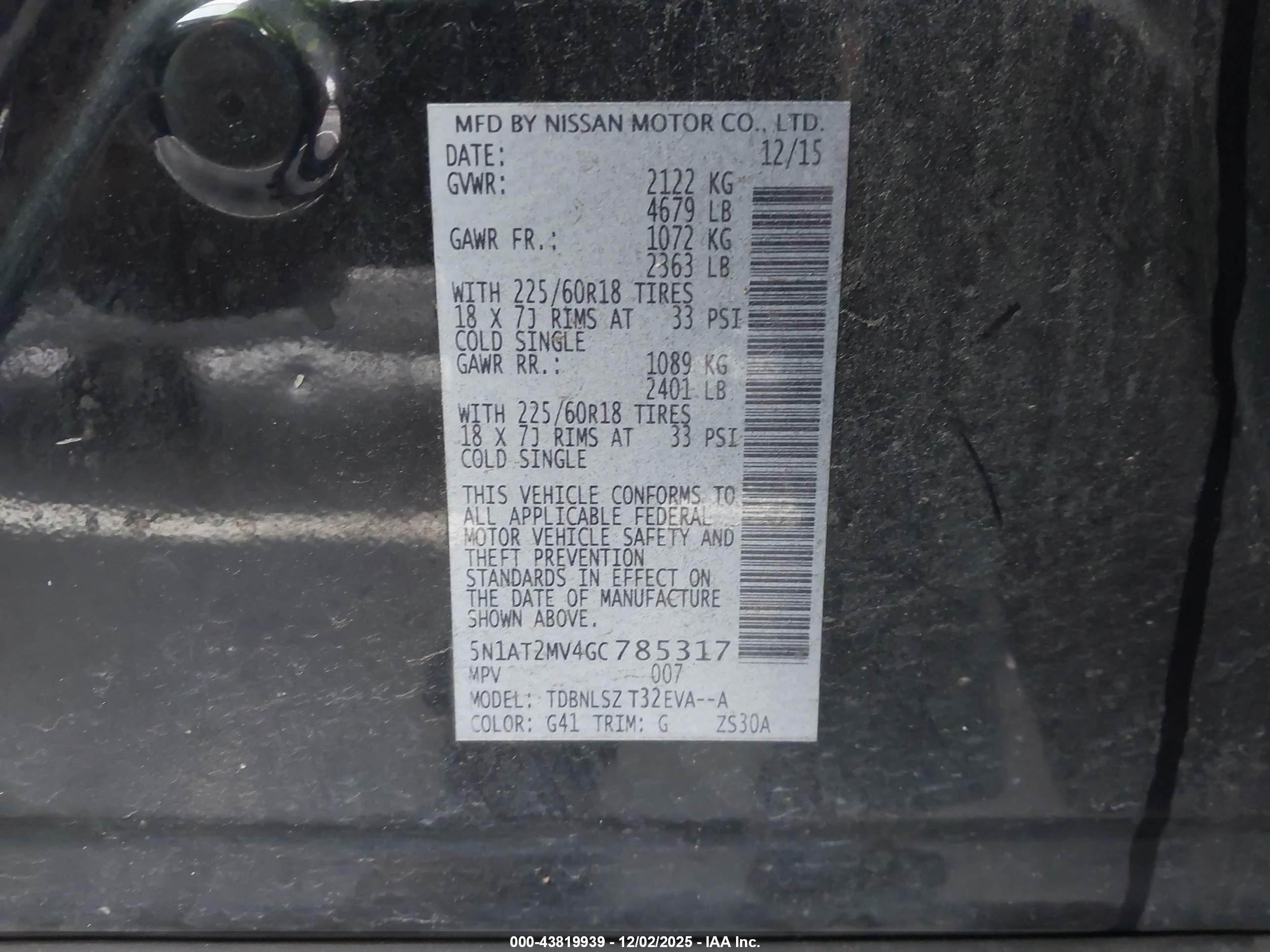 NISSAN ROGUE image 9