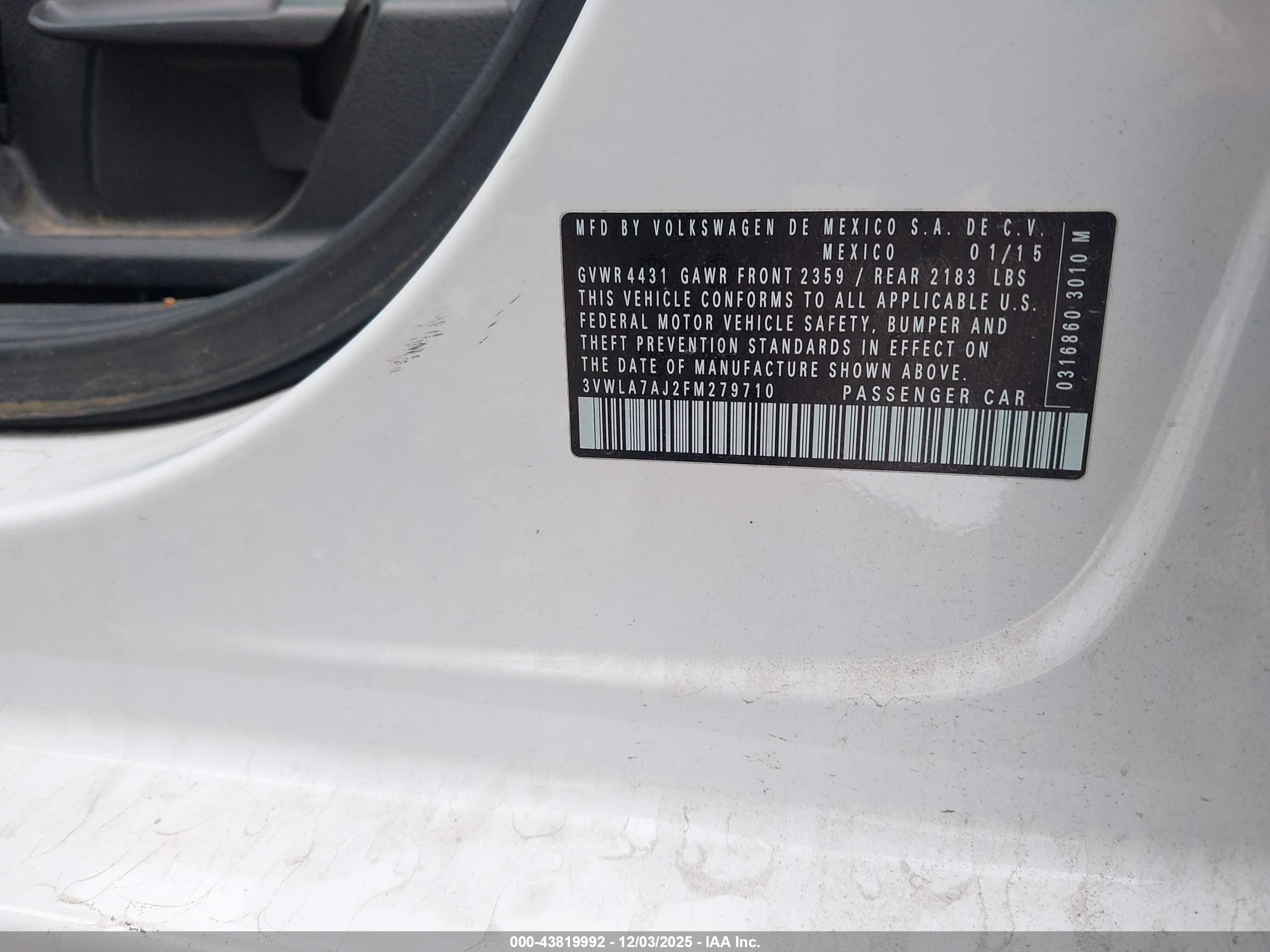 VOLKSWAGEN JETTA image 9