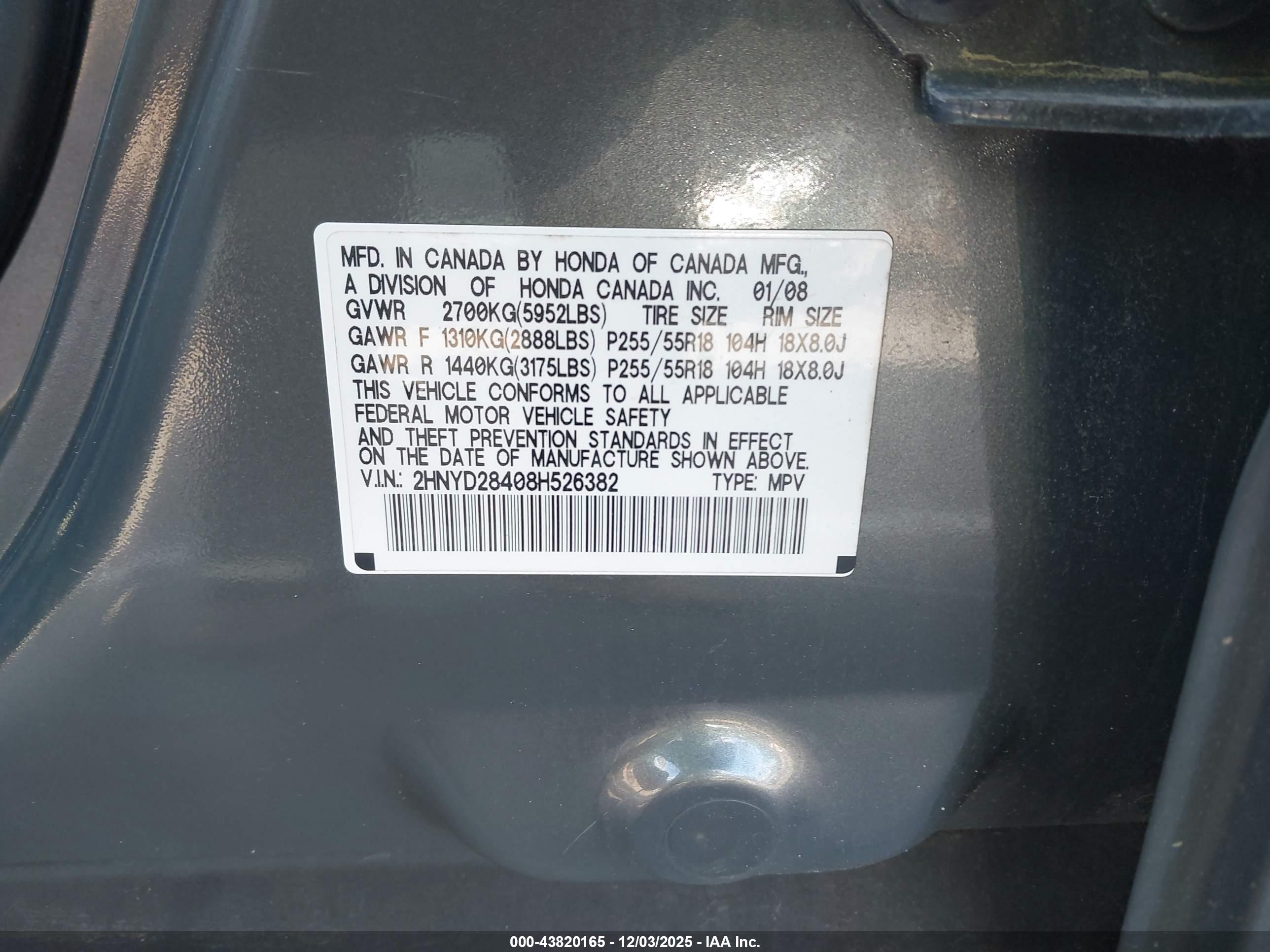 ACURA MDX image 9