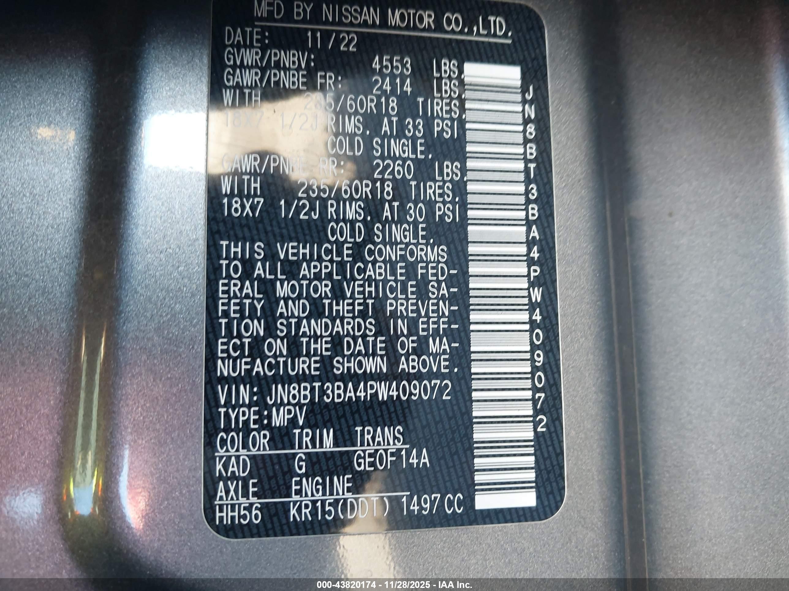 NISSAN ROGUE image 9