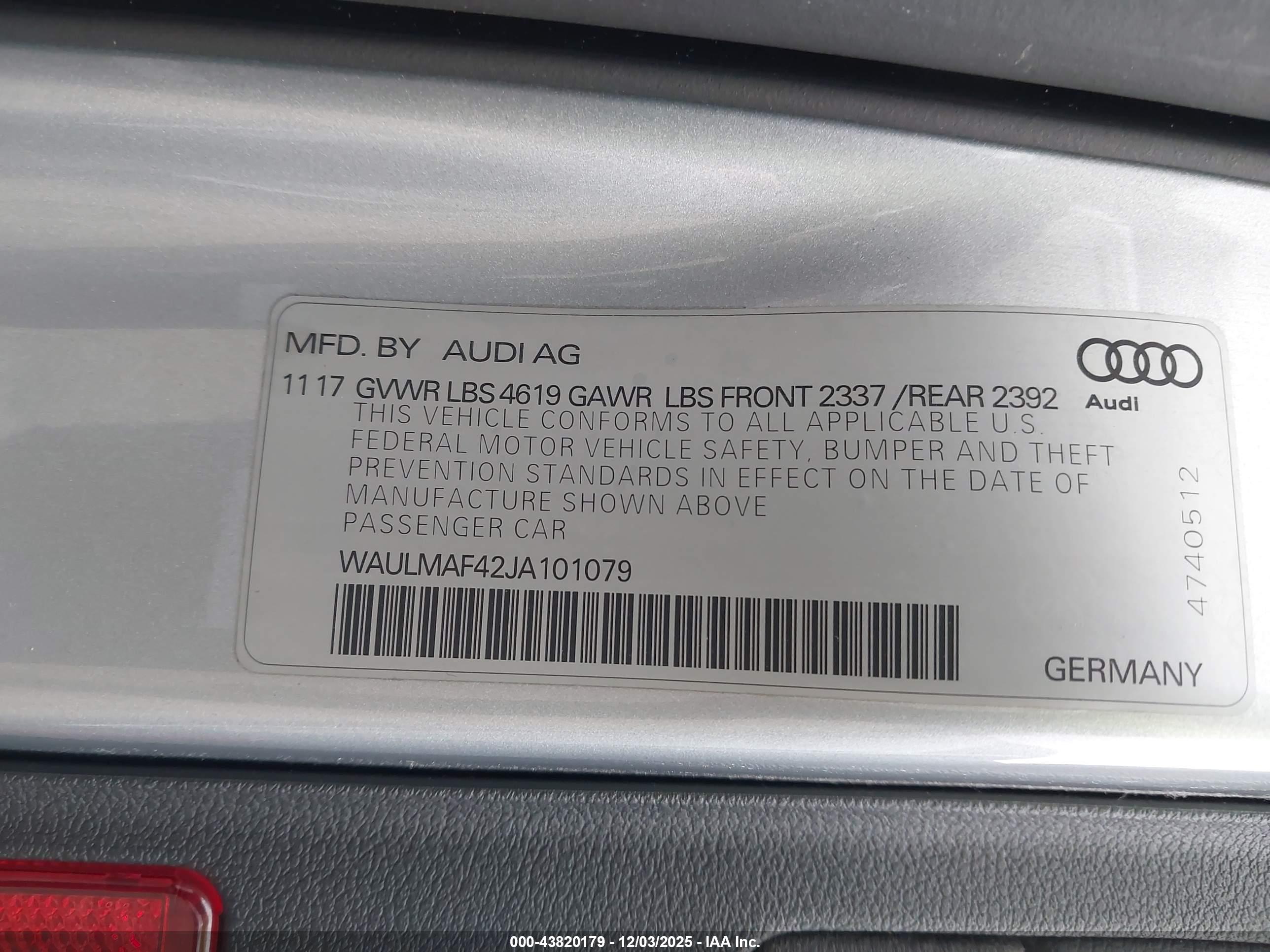 AUDI A4 image 9
