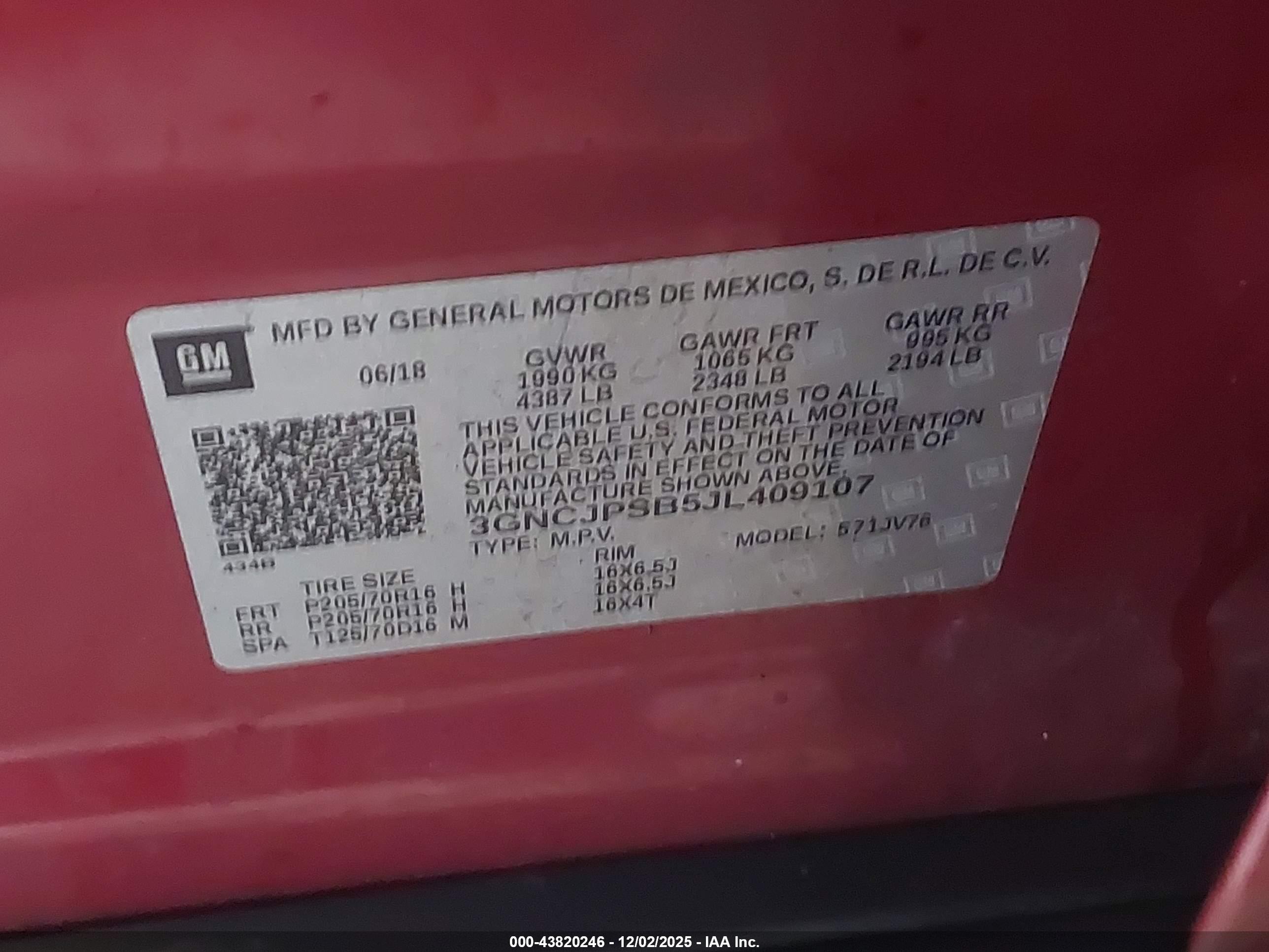 CHEVROLET TRAX image 9