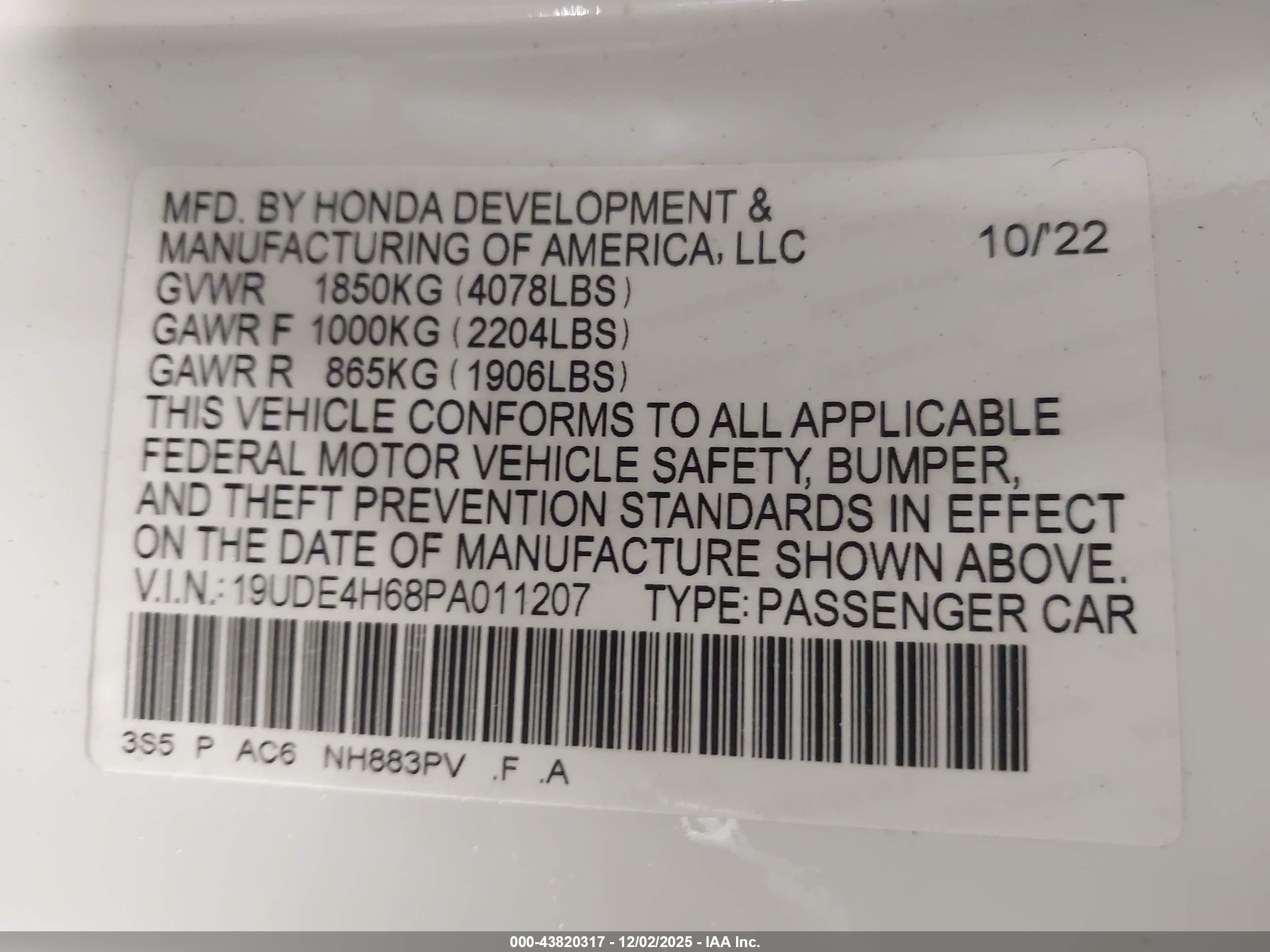 ACURA INTEGRA image 9