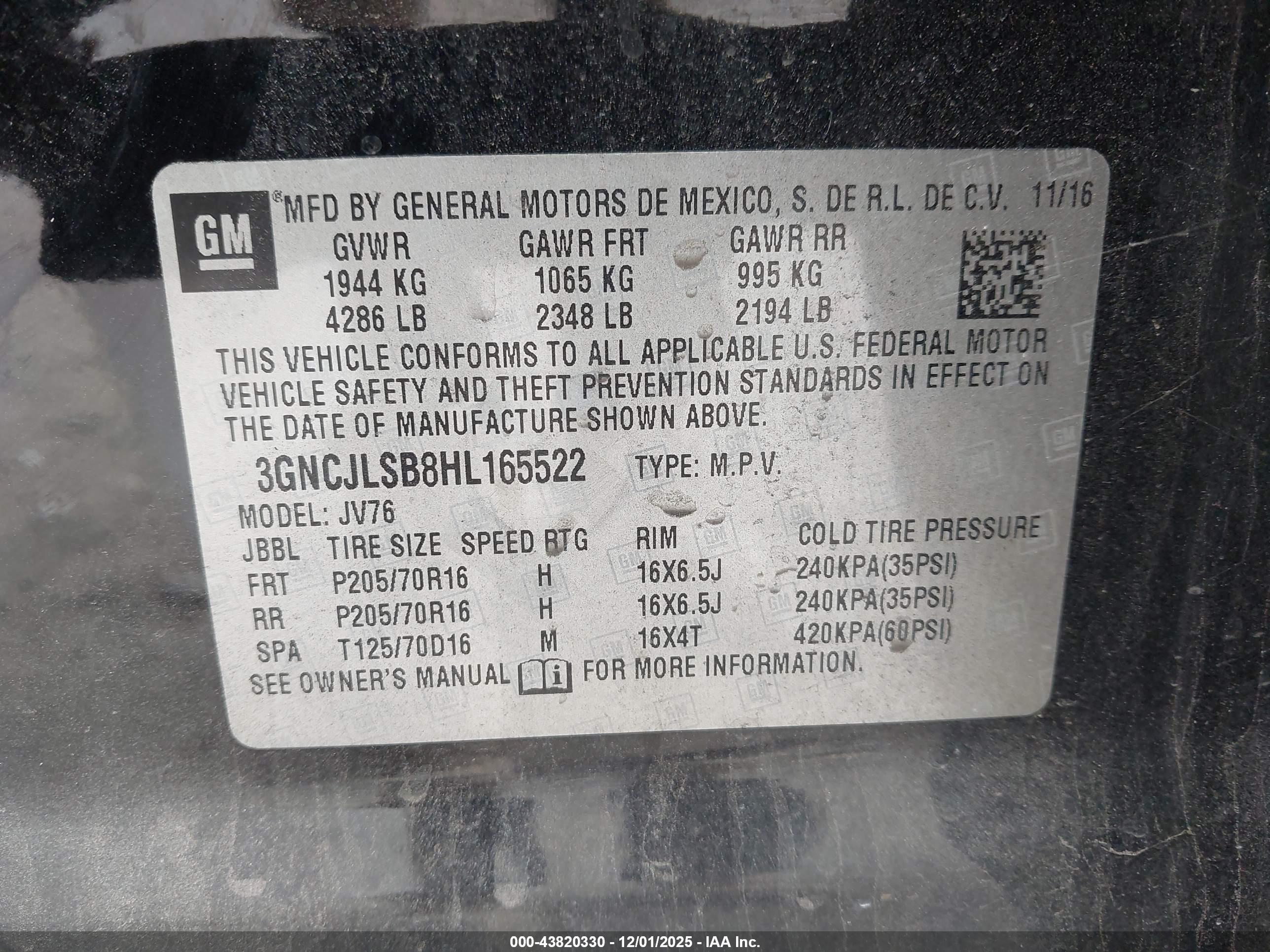 CHEVROLET TRAX image 9