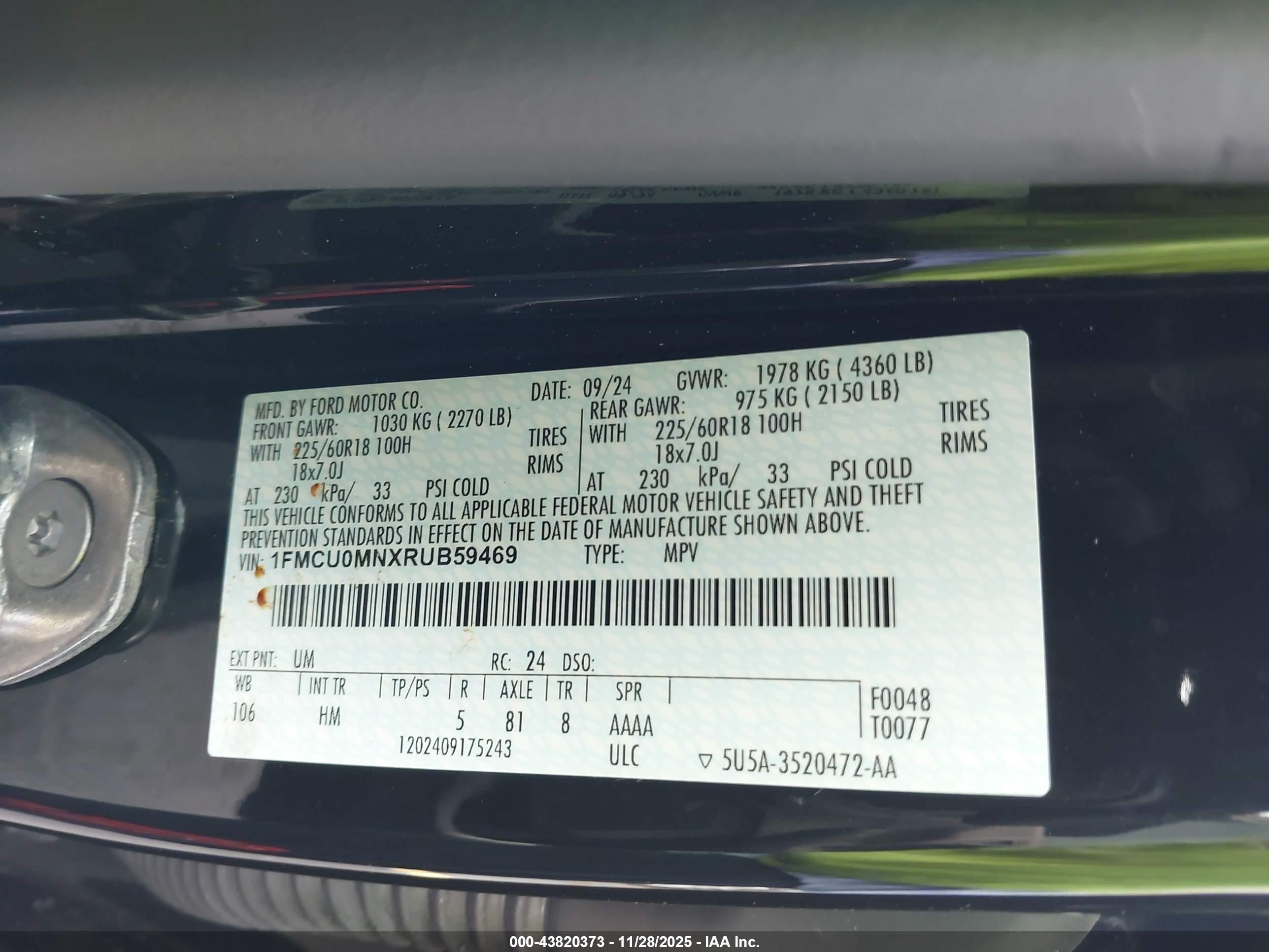 FORD ESCAPE image 9
