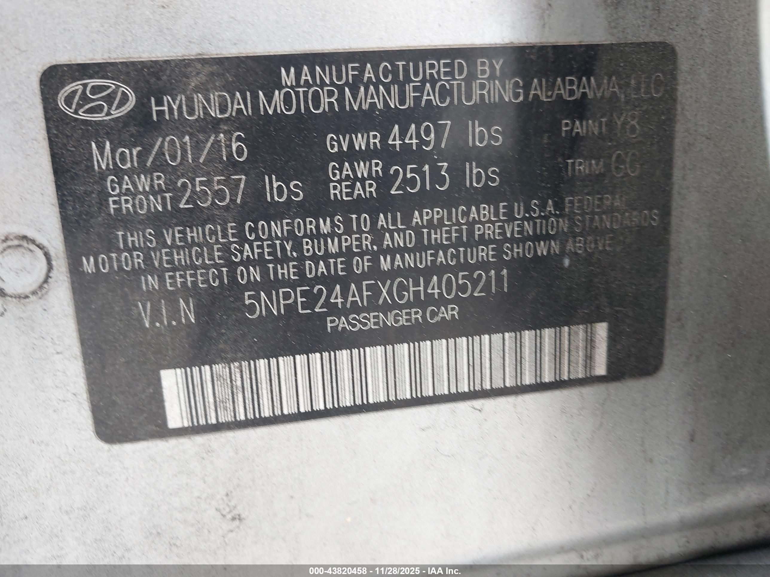 HYUNDAI SONATA image 9