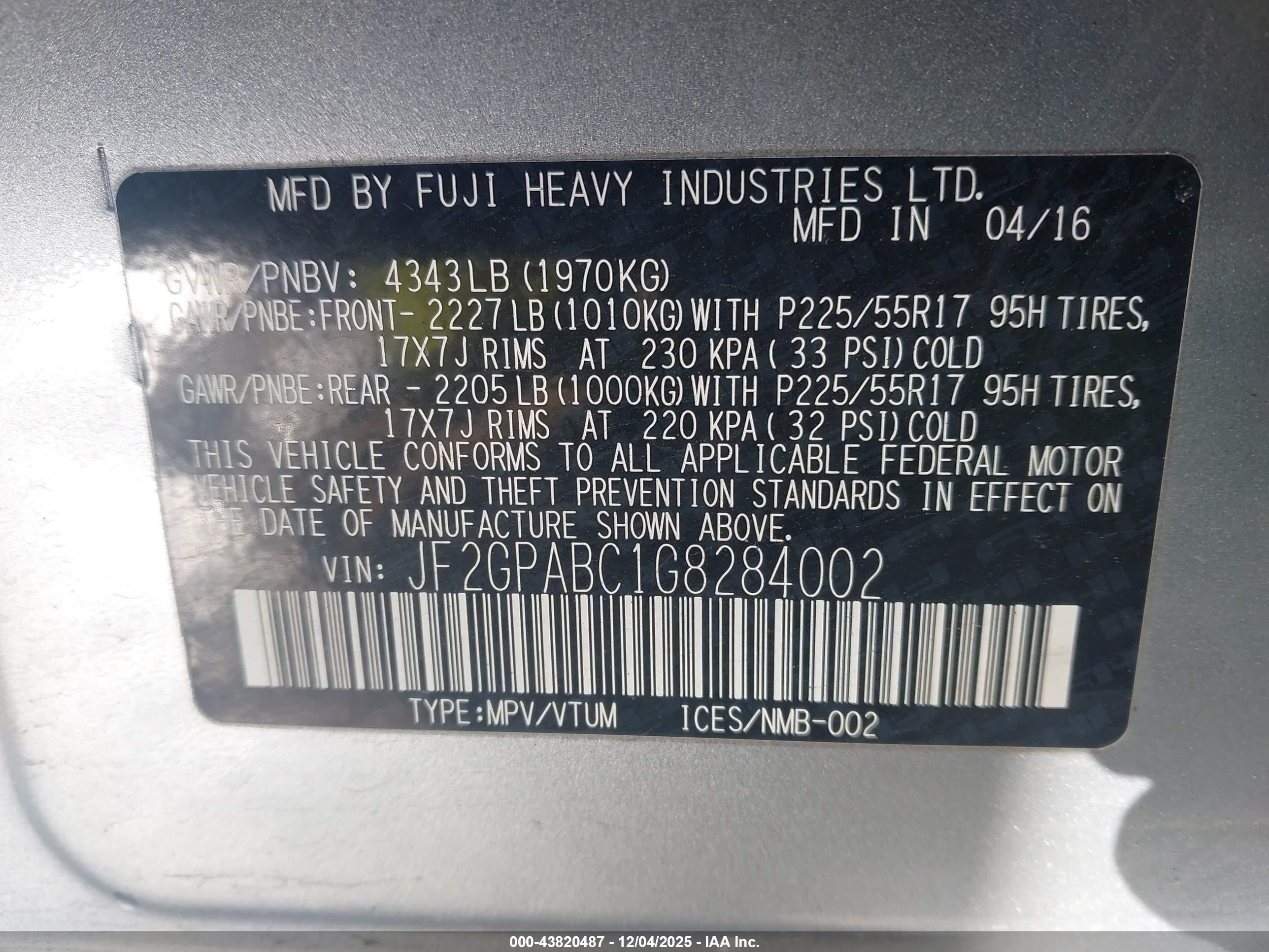 SUBARU CROSSTREK image 9