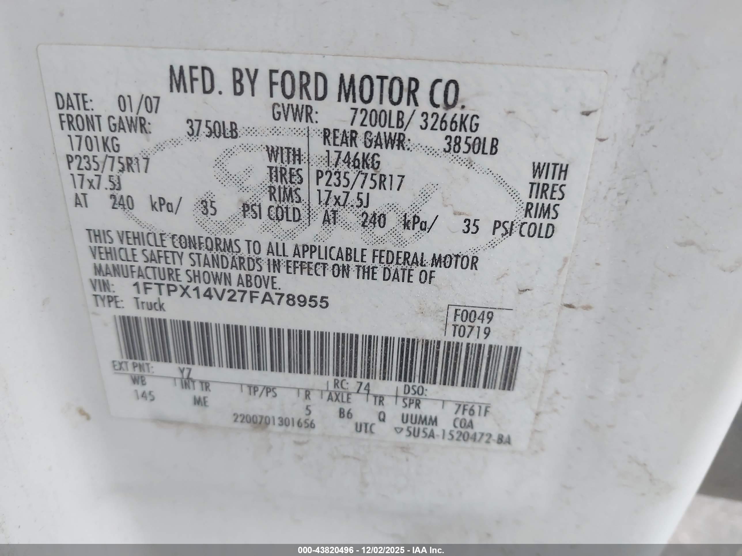 FORD F-150 image 9