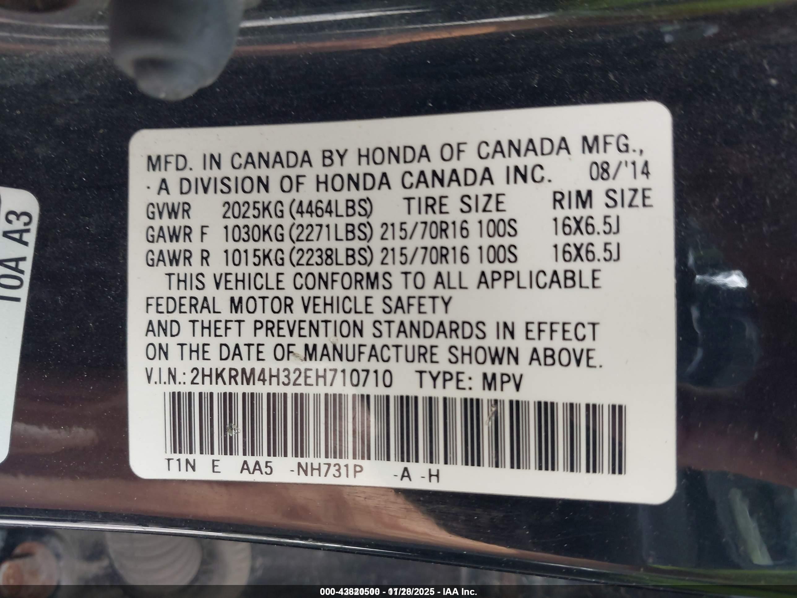 HONDA CR-V image 9