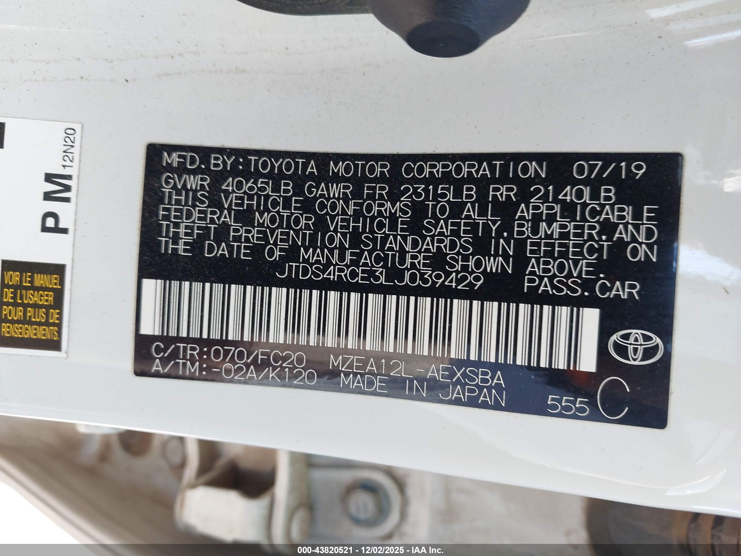 TOYOTA COROLLA image 9