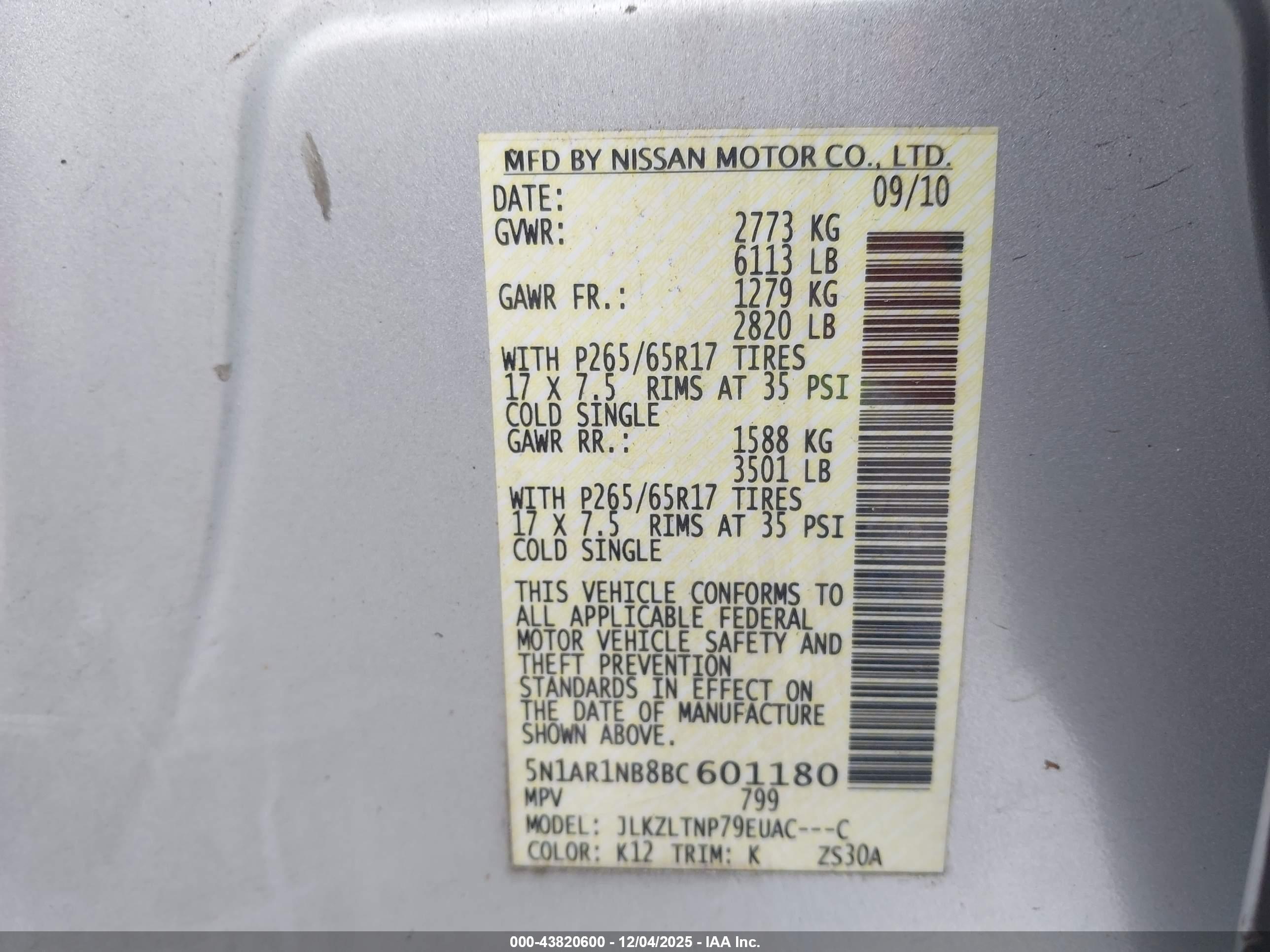 NISSAN PATHFINDER image 9