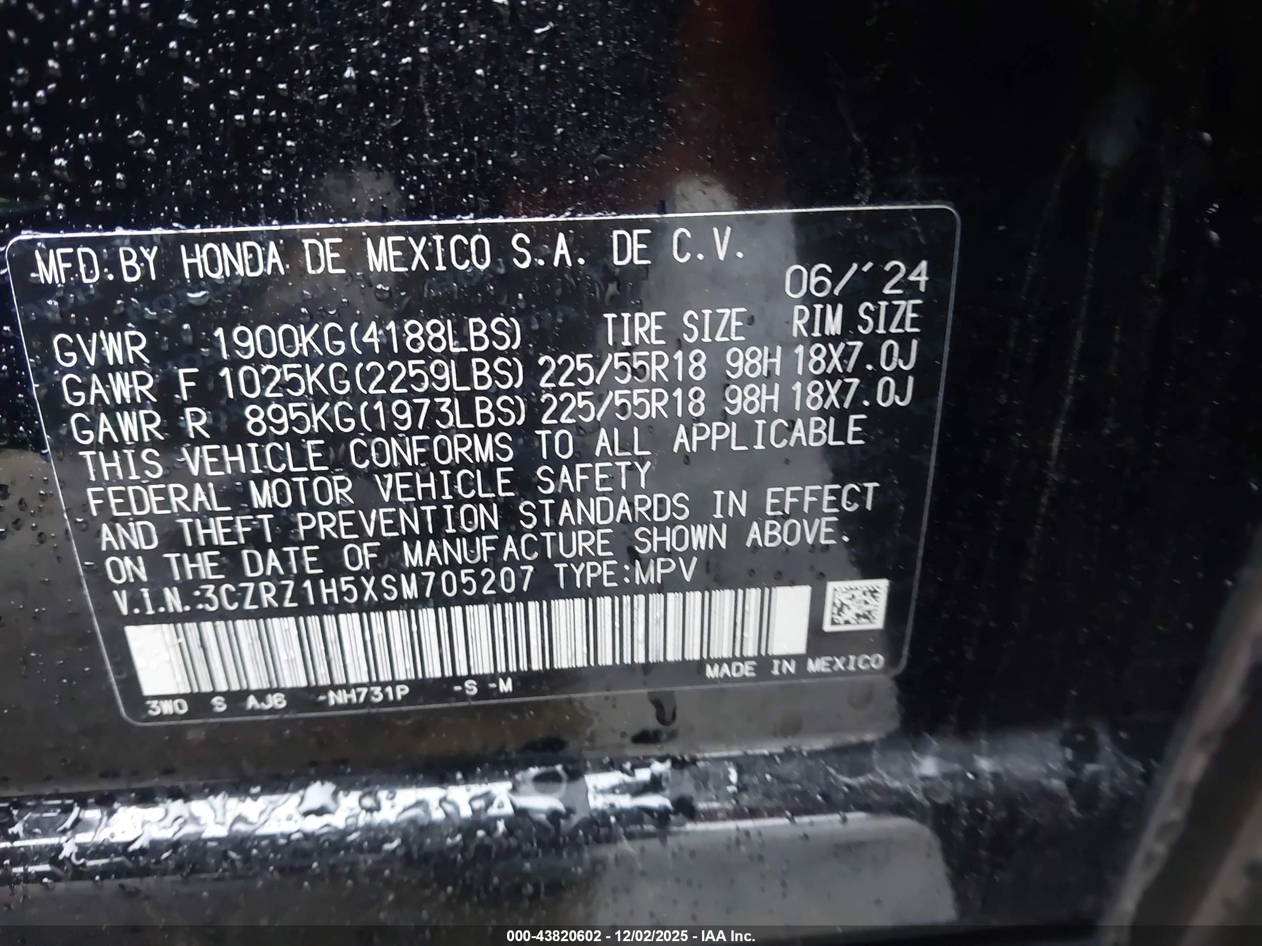 HONDA HR-V image 9