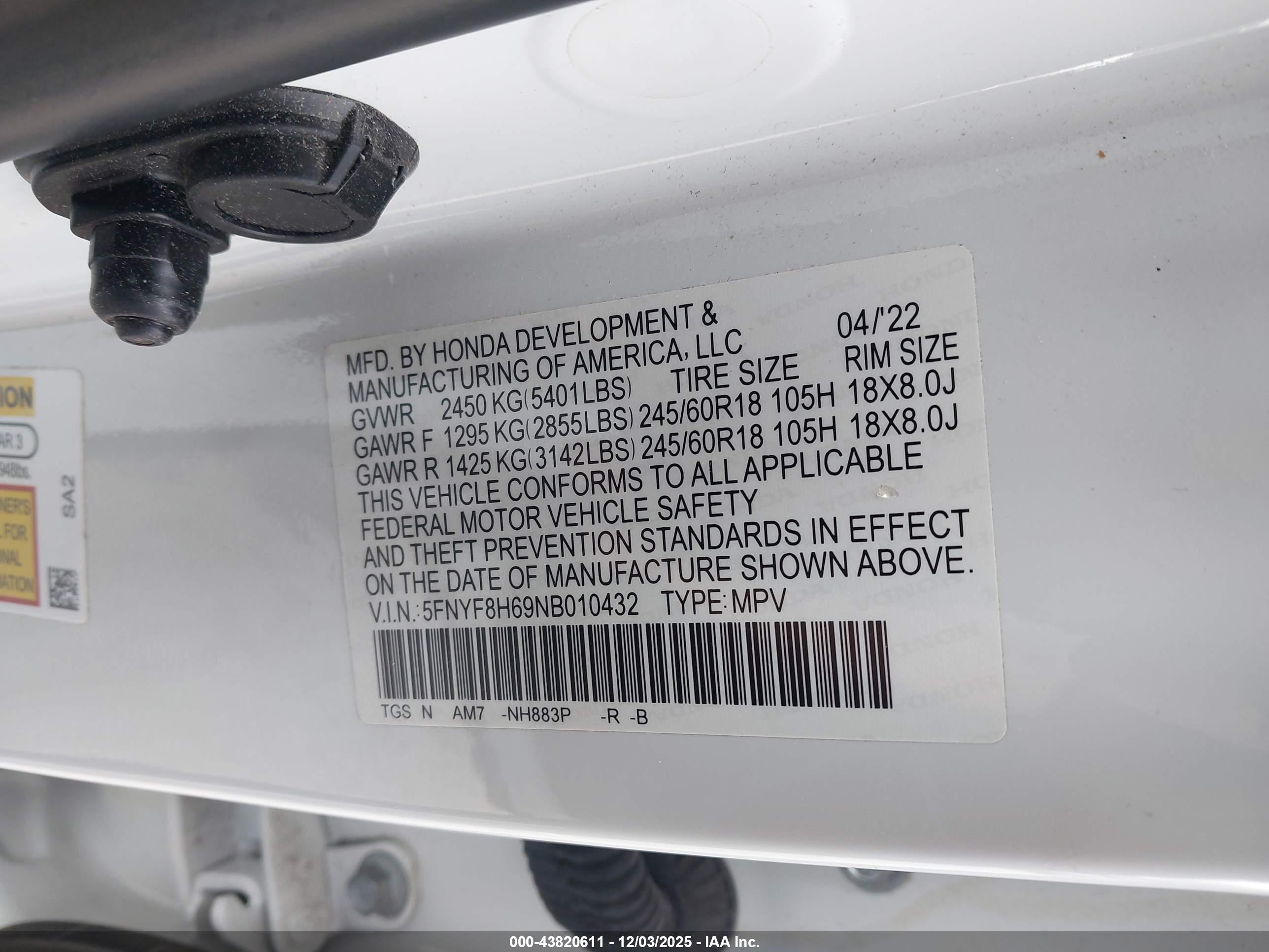 HONDA PASSPORT image 9