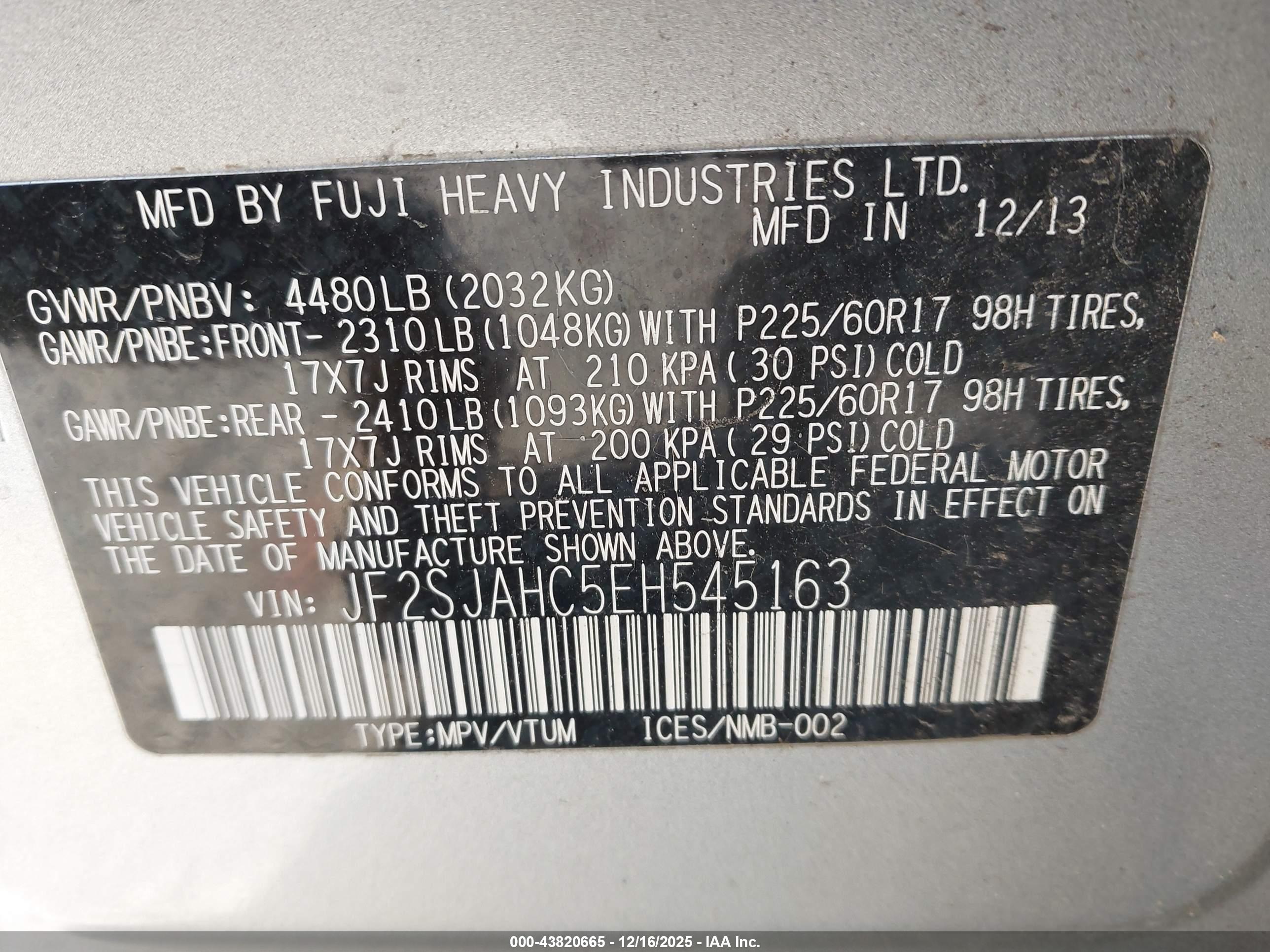 SUBARU FORESTER image 9