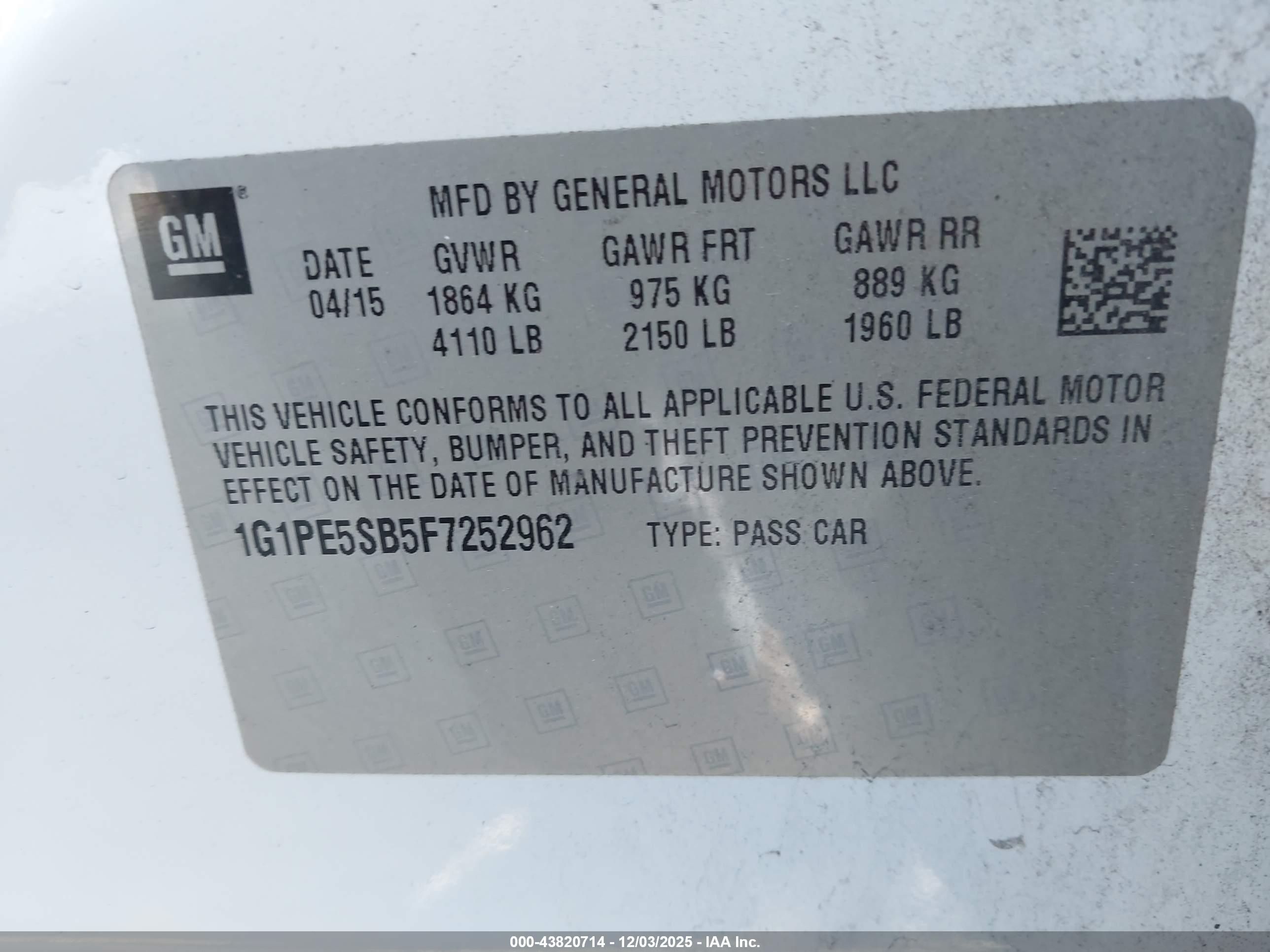 CHEVROLET CRUZE image 9
