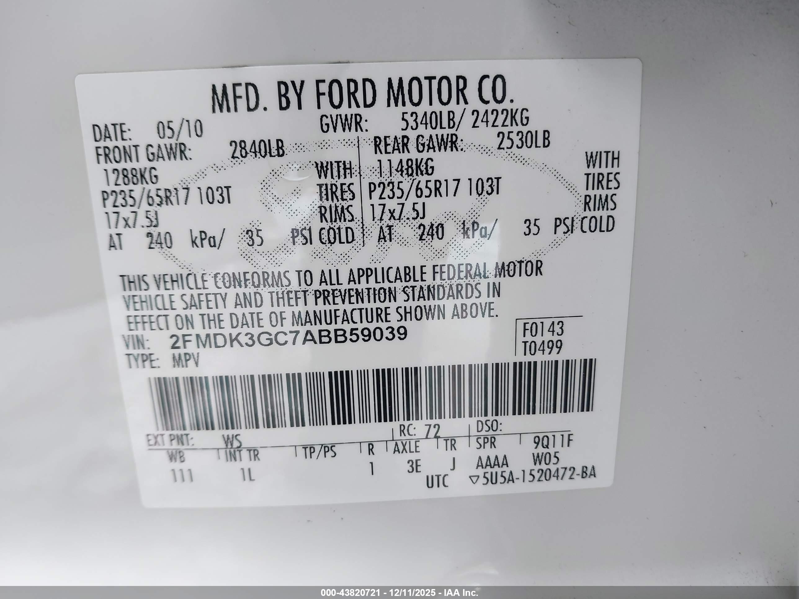 FORD EDGE image 9