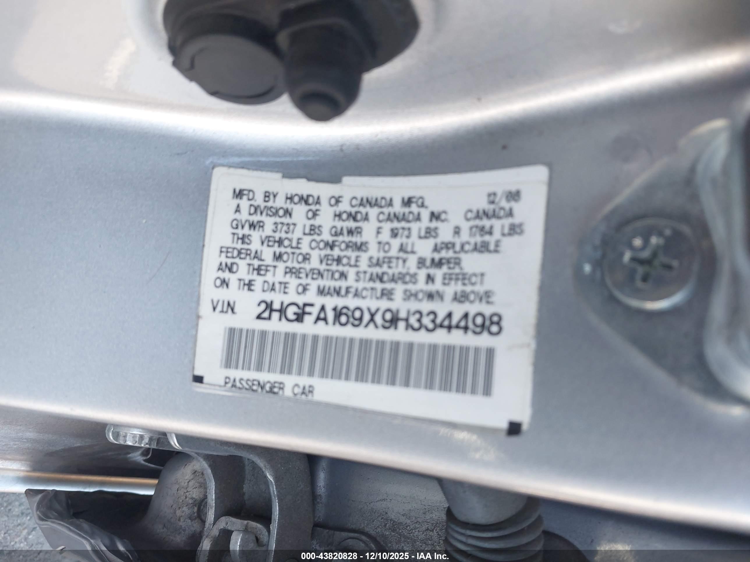 HONDA CIVIC image 9