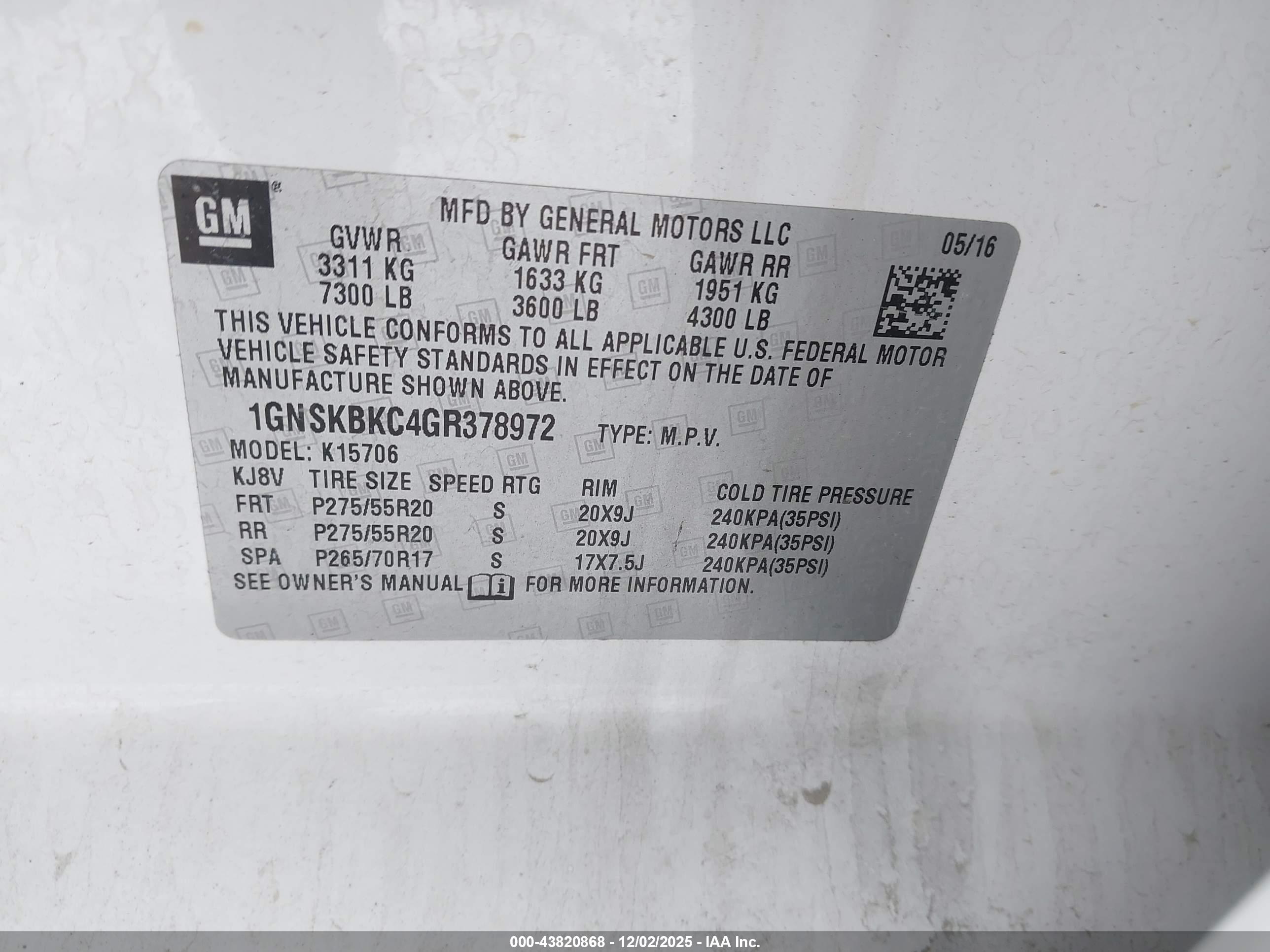 CHEVROLET TAHOE image 9