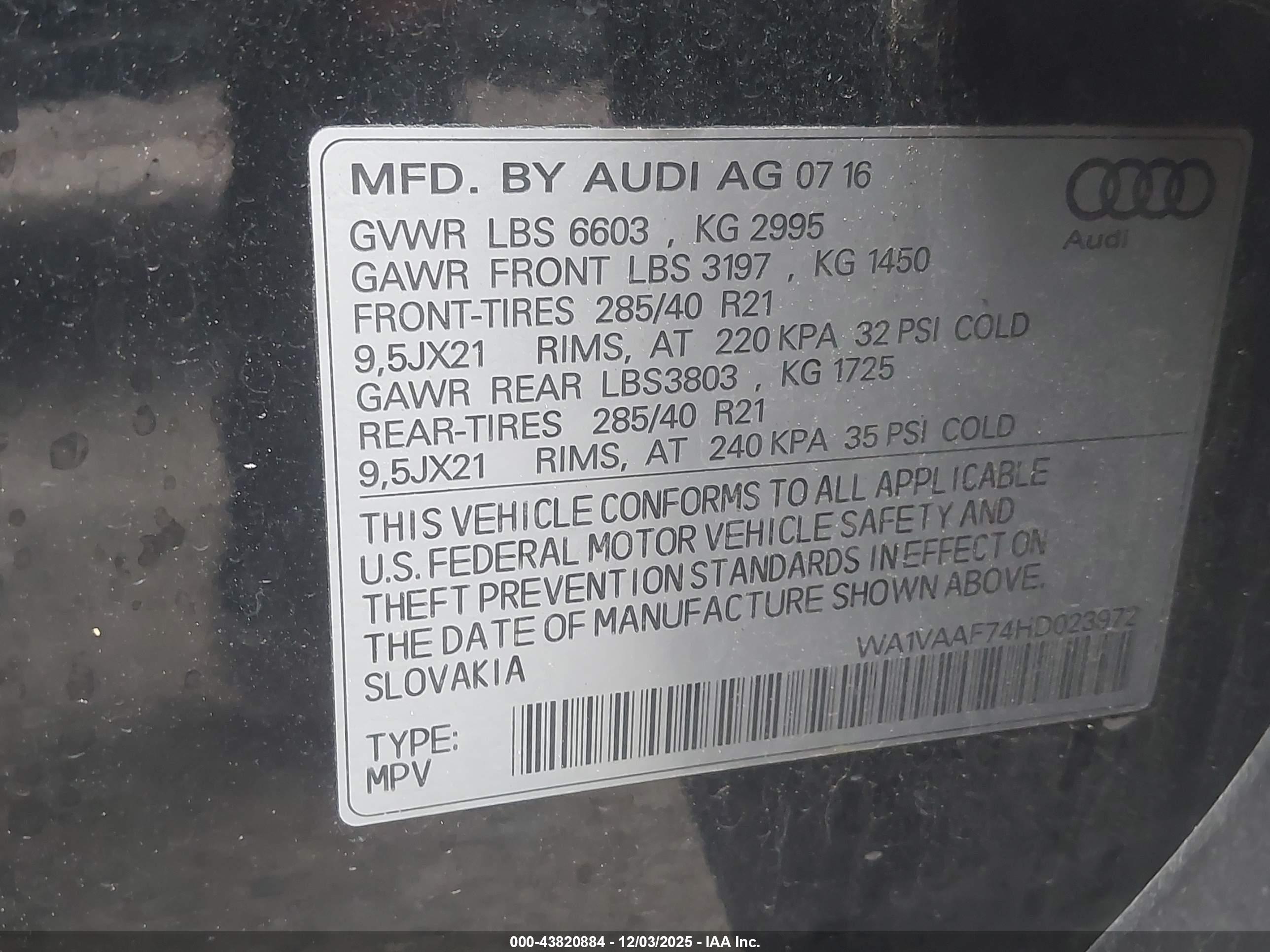 AUDI Q7 image 9
