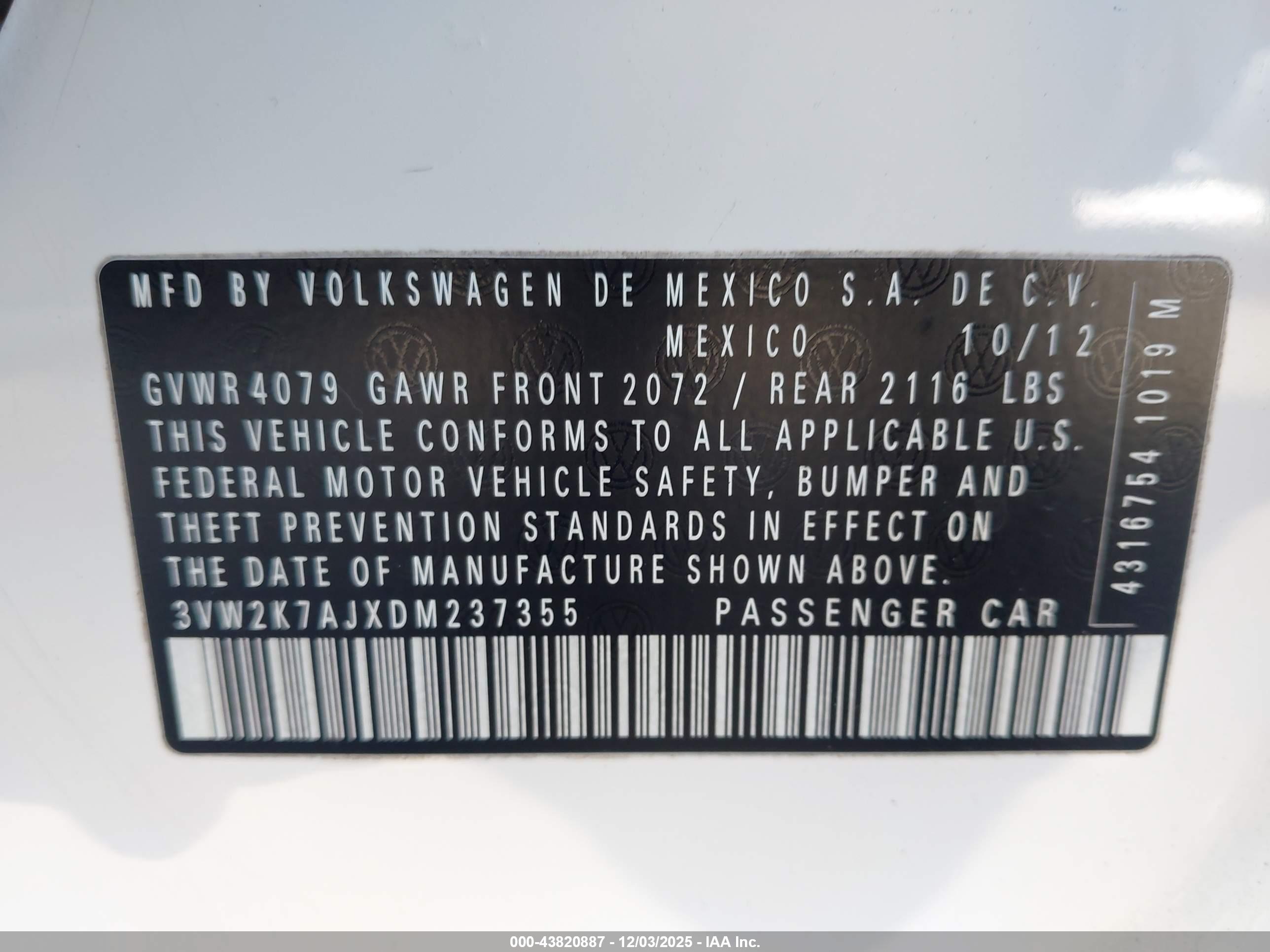 VOLKSWAGEN JETTA image 9
