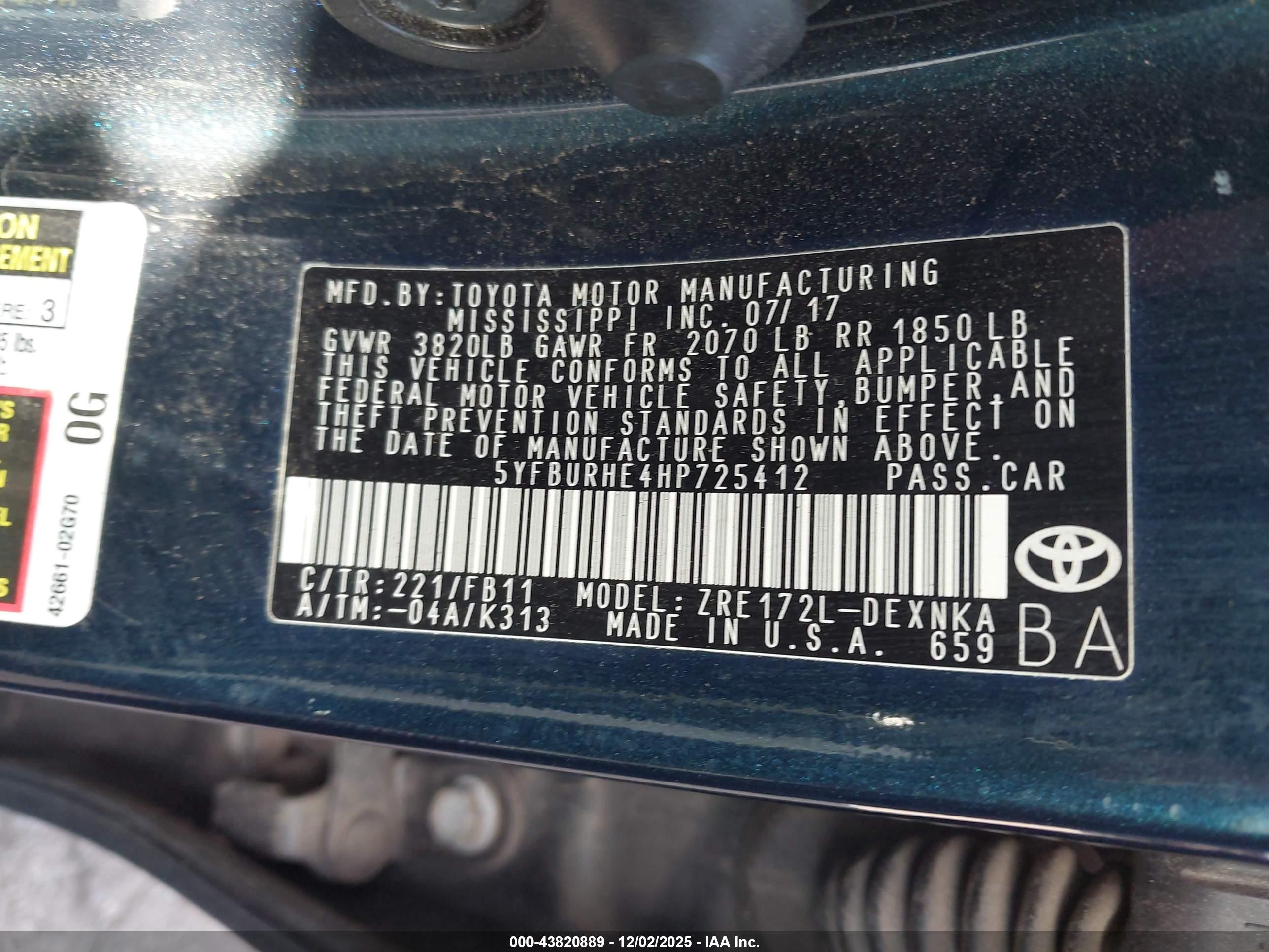 TOYOTA COROLLA image 9