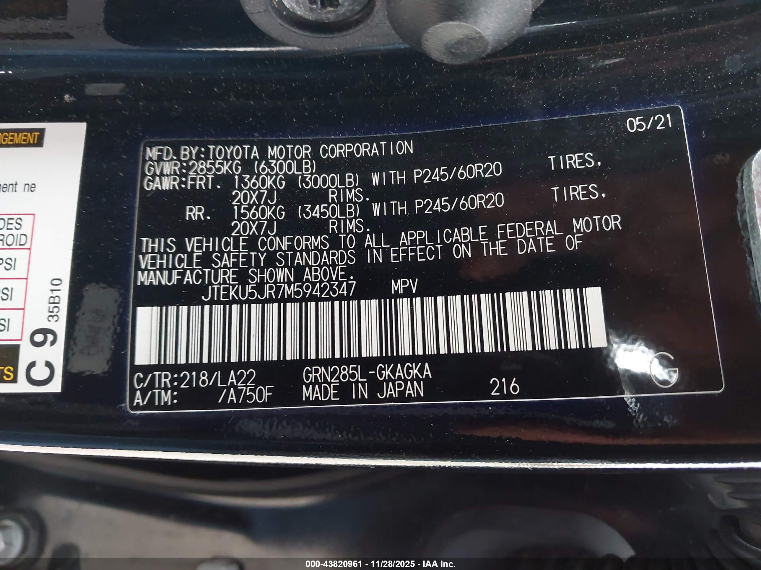TOYOTA 4RUNNER image 9